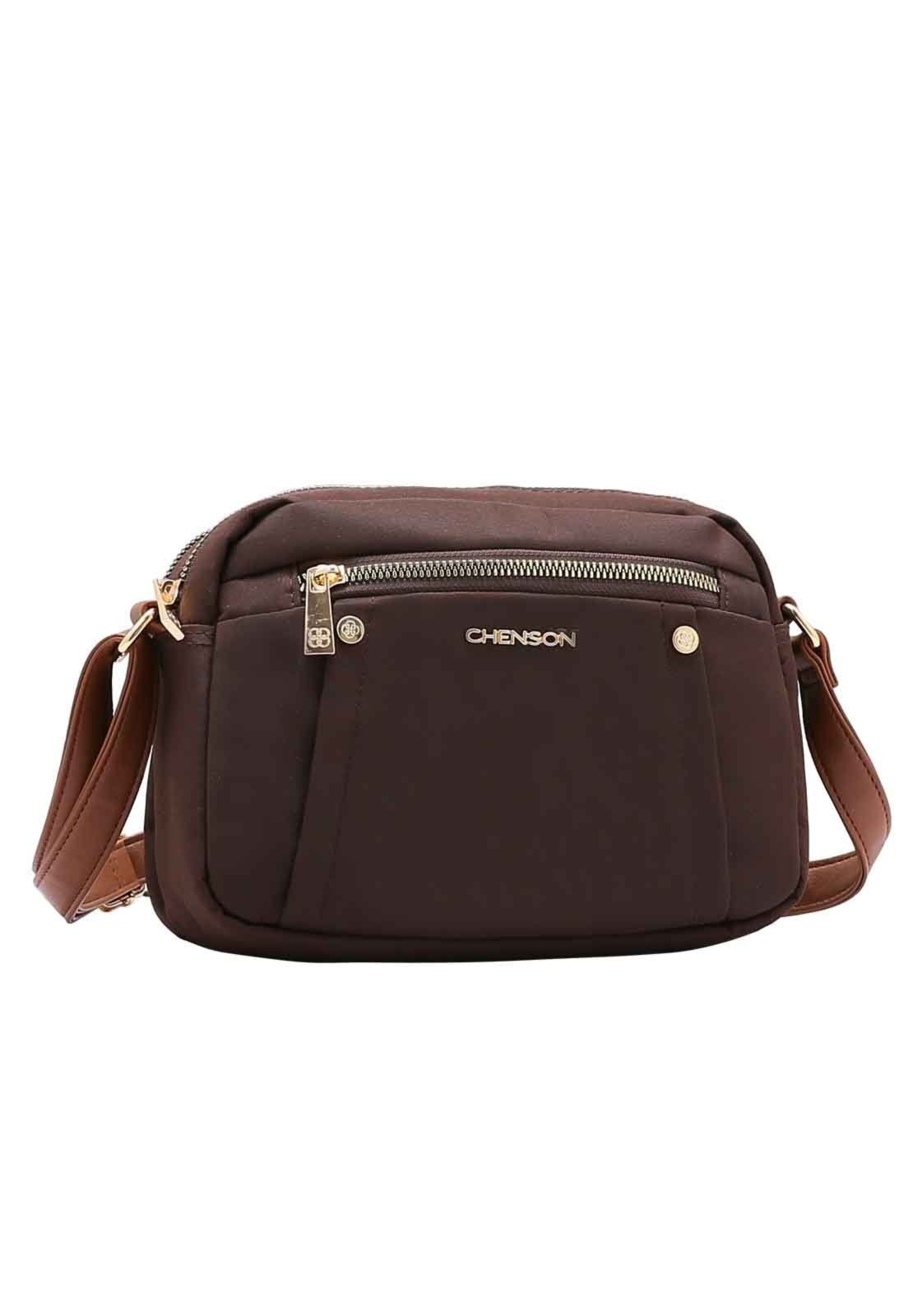 Bolsa Feminina Chenson Microfiber Café 3184585