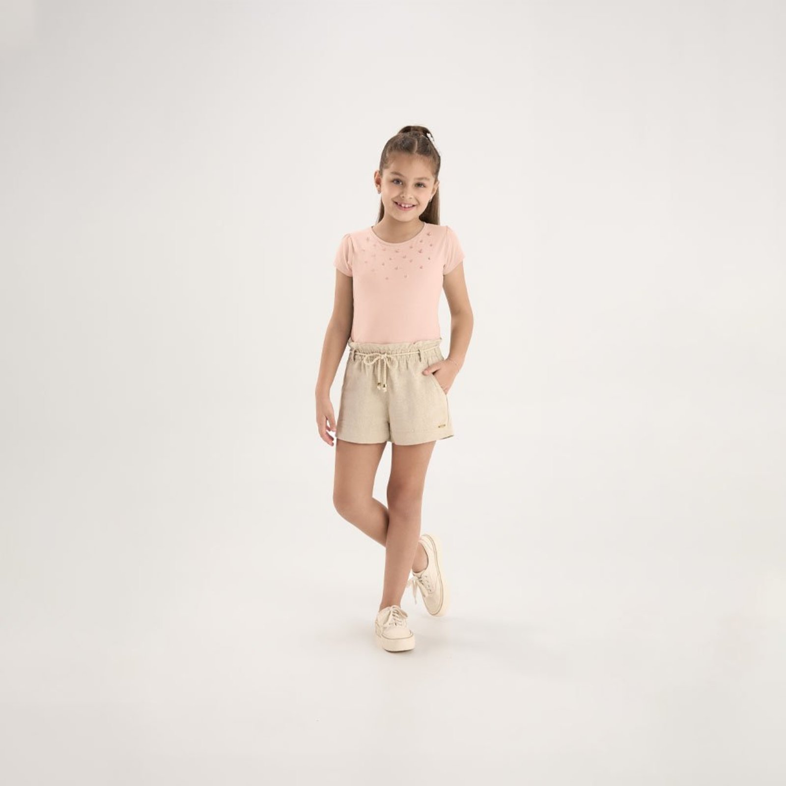Infantil - Blusa Rosa Pulla Bulla Menina - 53803-11