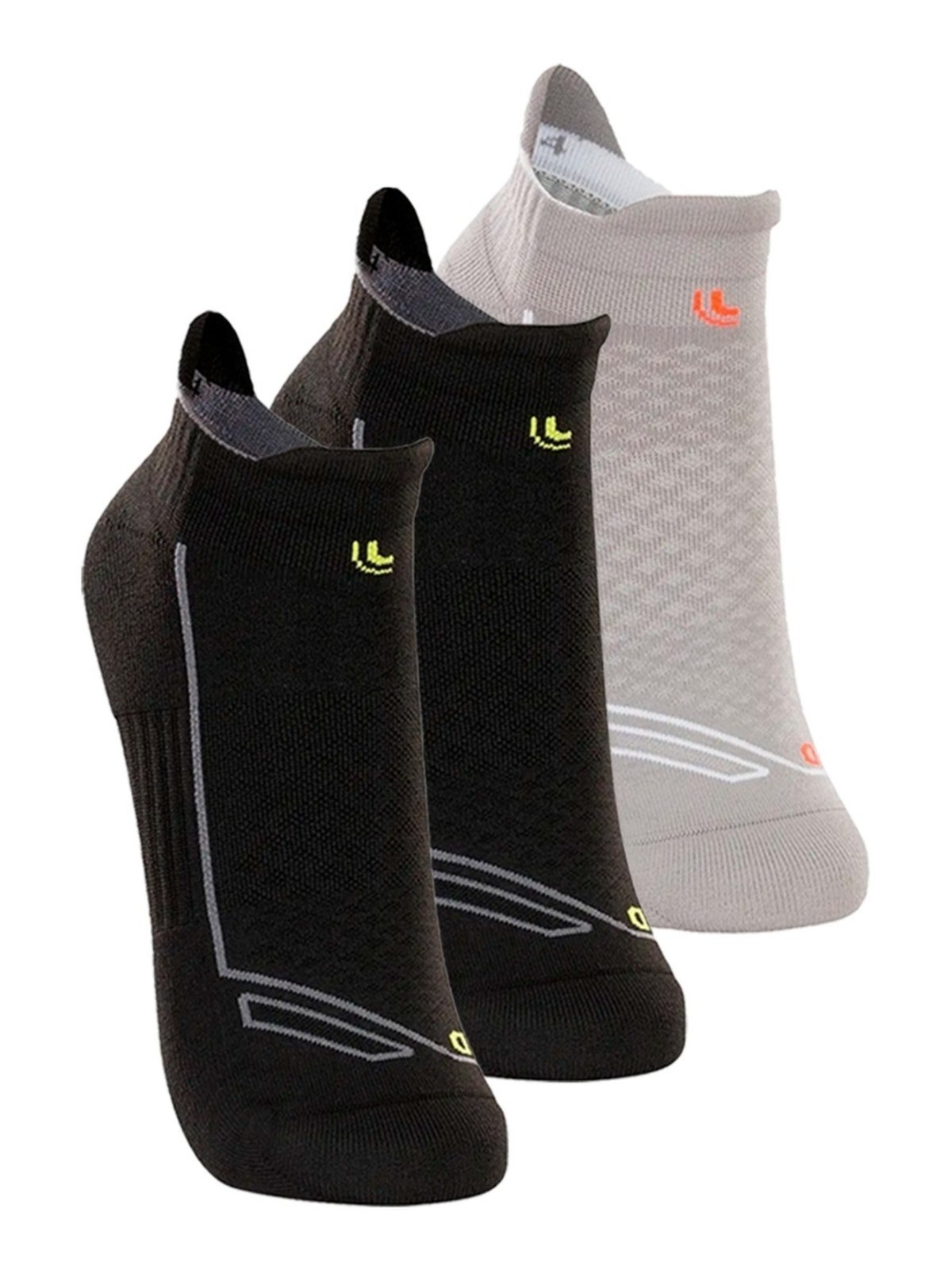 Kit com 3 Pares de Meias Performance Running Lupo 3276-002