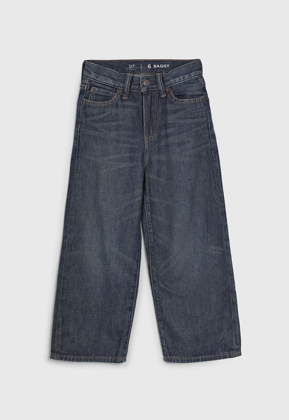 Infantil – Calça Jeans GAP Baggy Lisa Azul