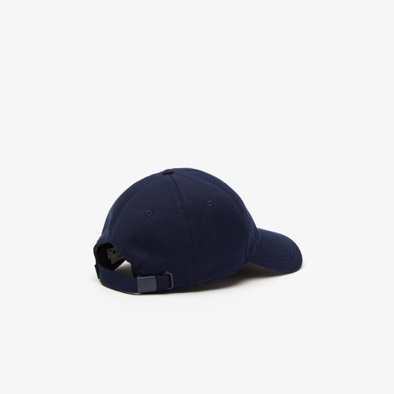 Vista 2 Boné Lacoste Lacoste unissex em Sarja de Algodão Orgânico Lacoste azul
