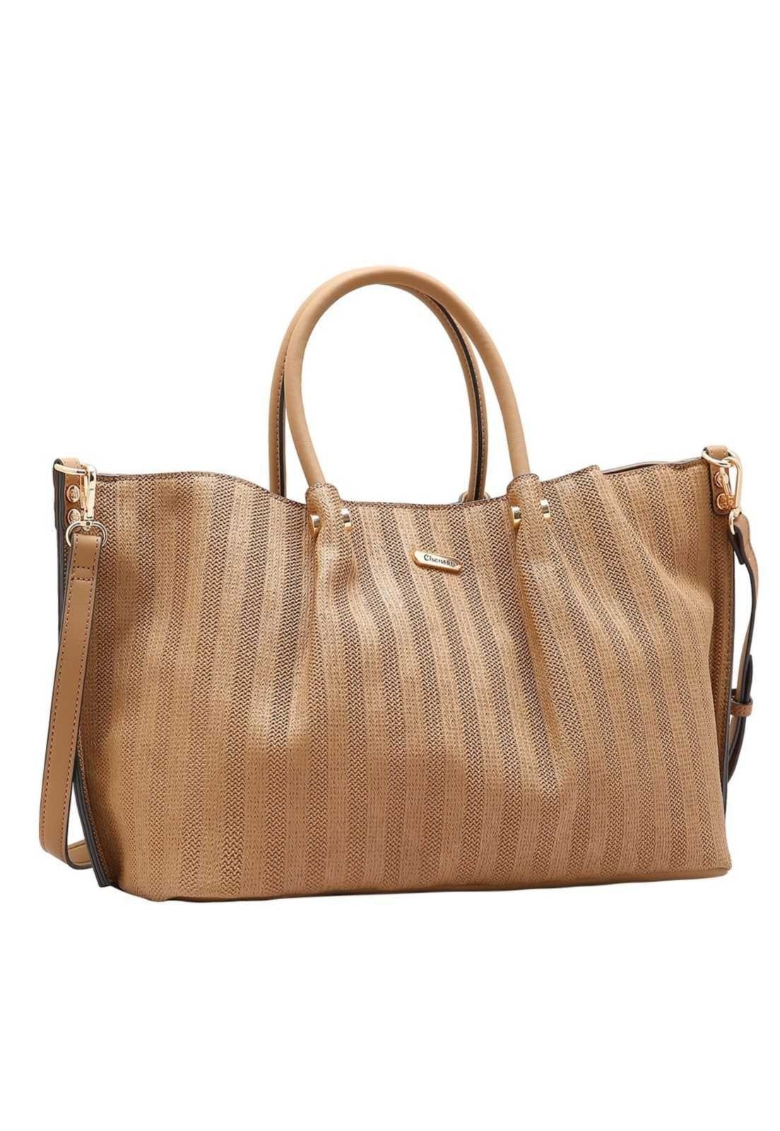 Bolsa Feminina Chenson Tressê Elegance 3485275 Marrom
