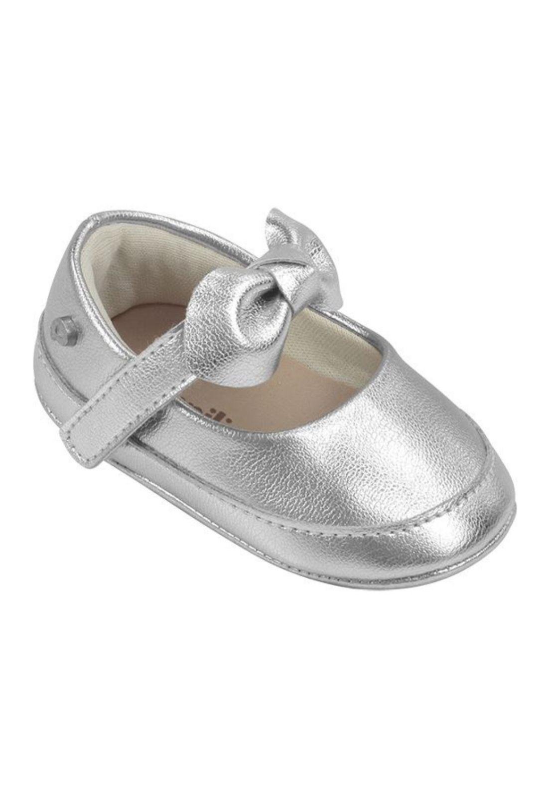 Vista 2 Infantil - Sapato Pampili 13 PKT prata PKT prata