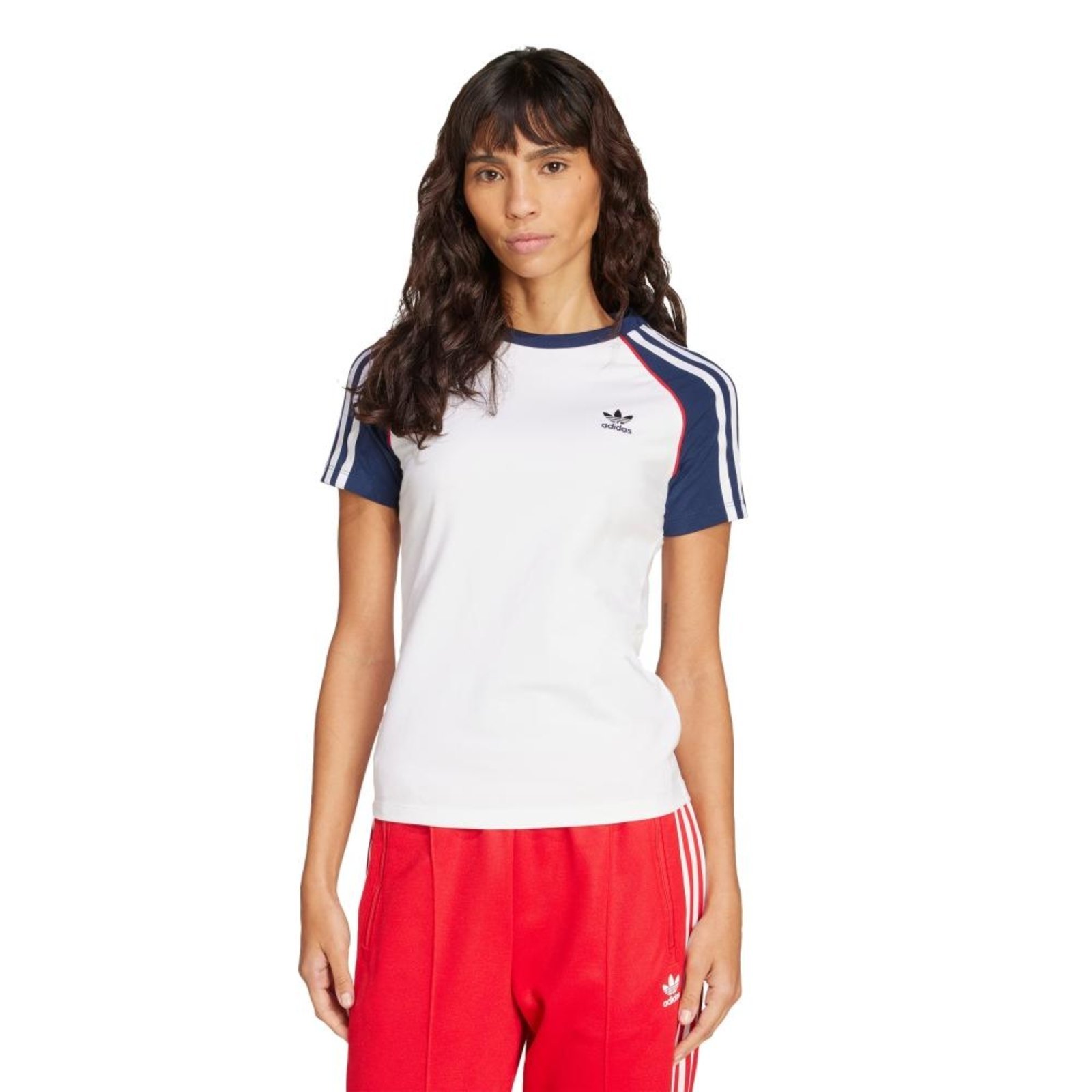 Calça Beckenbauer Track adidas Originals Vermelho