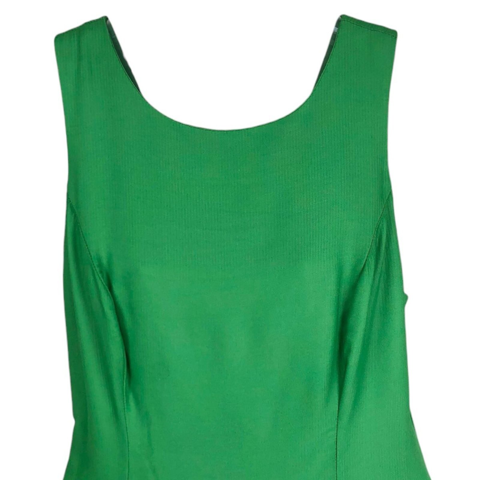 Vista 3 Vestido Midi Cavado Com Pregas Triton Triton verde