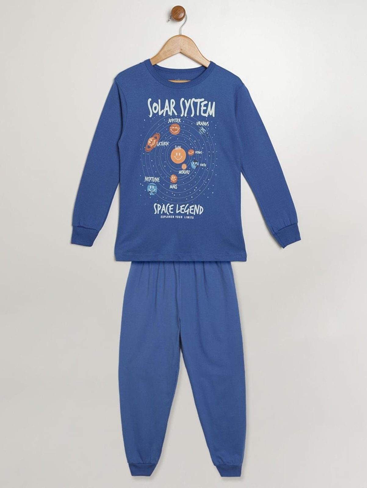 Pijama Brinho no Escuro Para Menino- AZUL