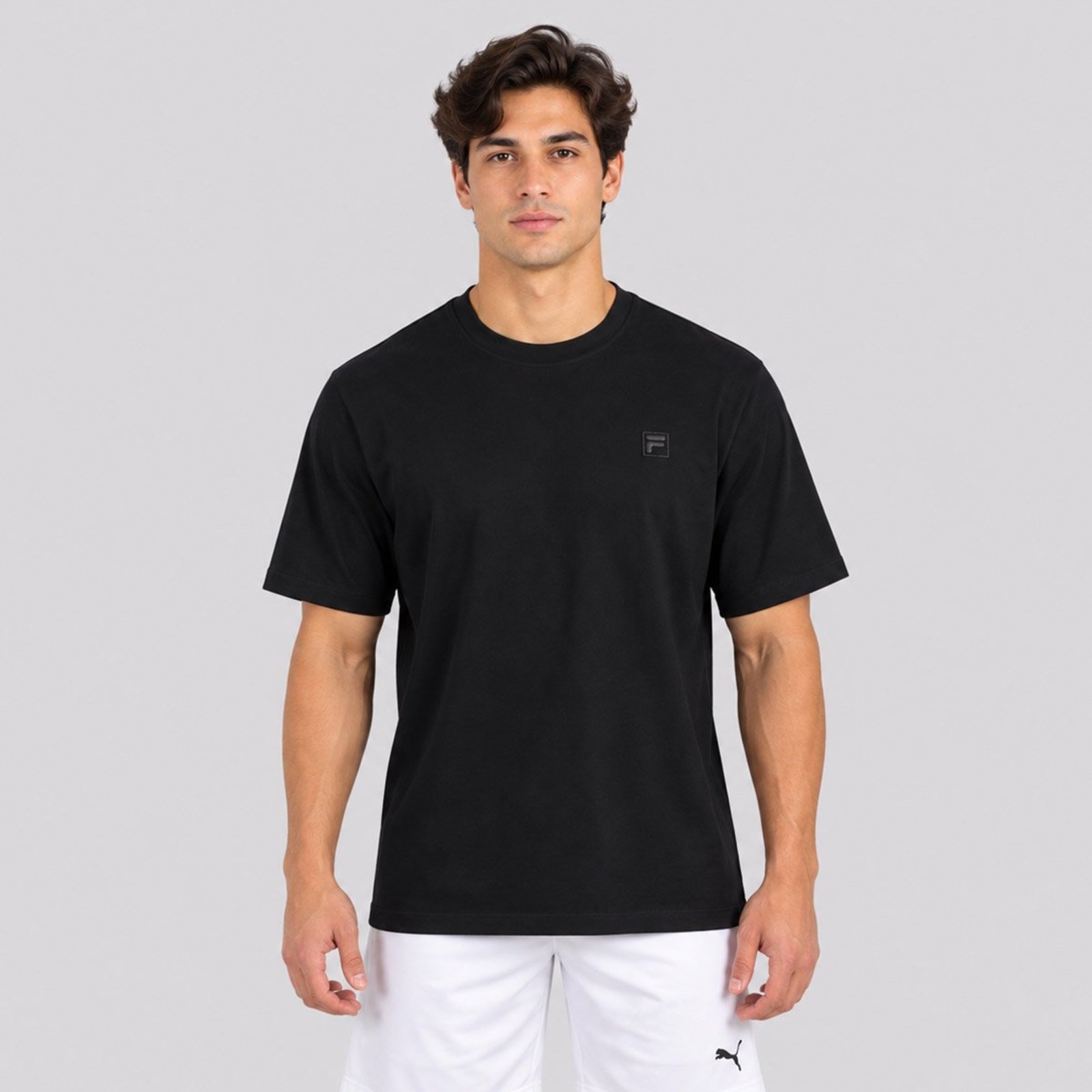 Camiseta Fila Slim F-Box Preta
