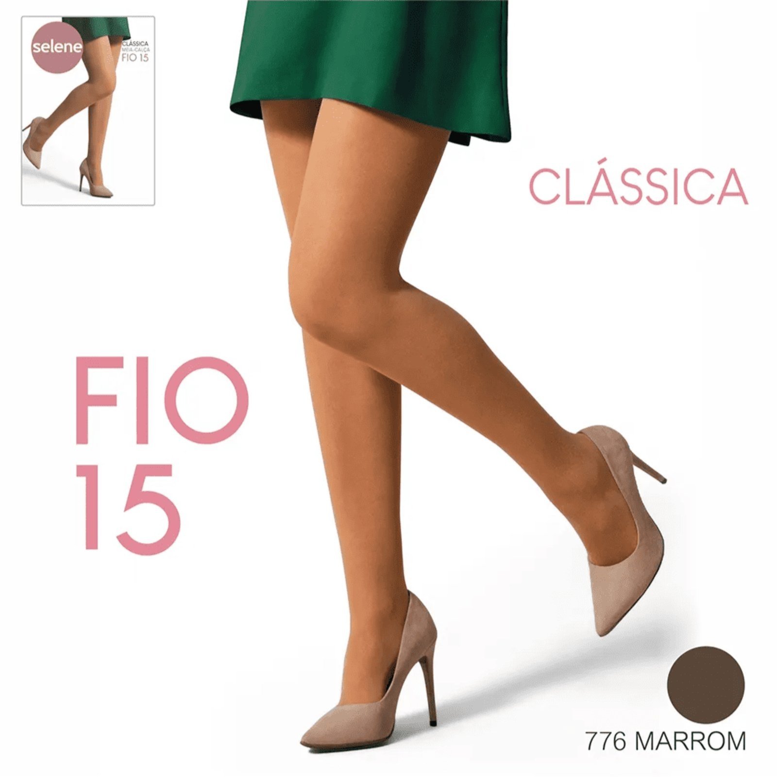 Meia Calça Selene Fio 15 Classica 9020.001