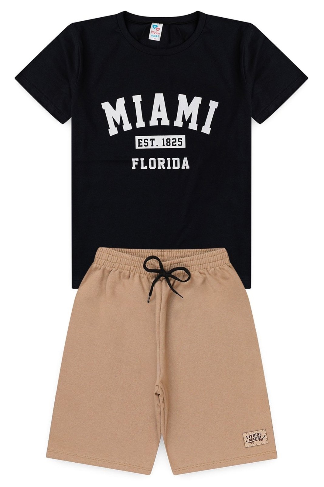 Infantil - Conjunto Juvenil Verão Masculino Miami Florida