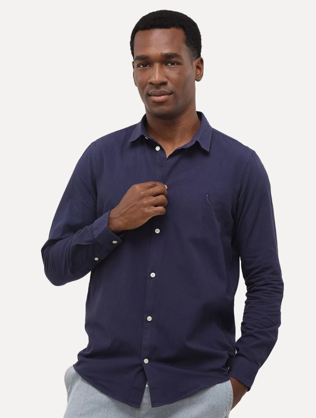 Camisa Reserva Masculina Nova Paraty Azul Marinho