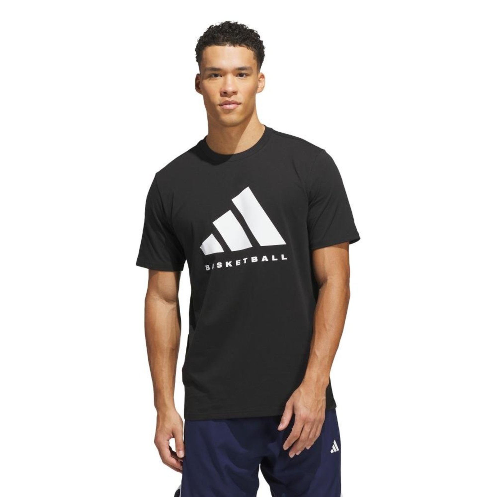 Camiseta adidas Estampa Basquete adidas Performance Preto