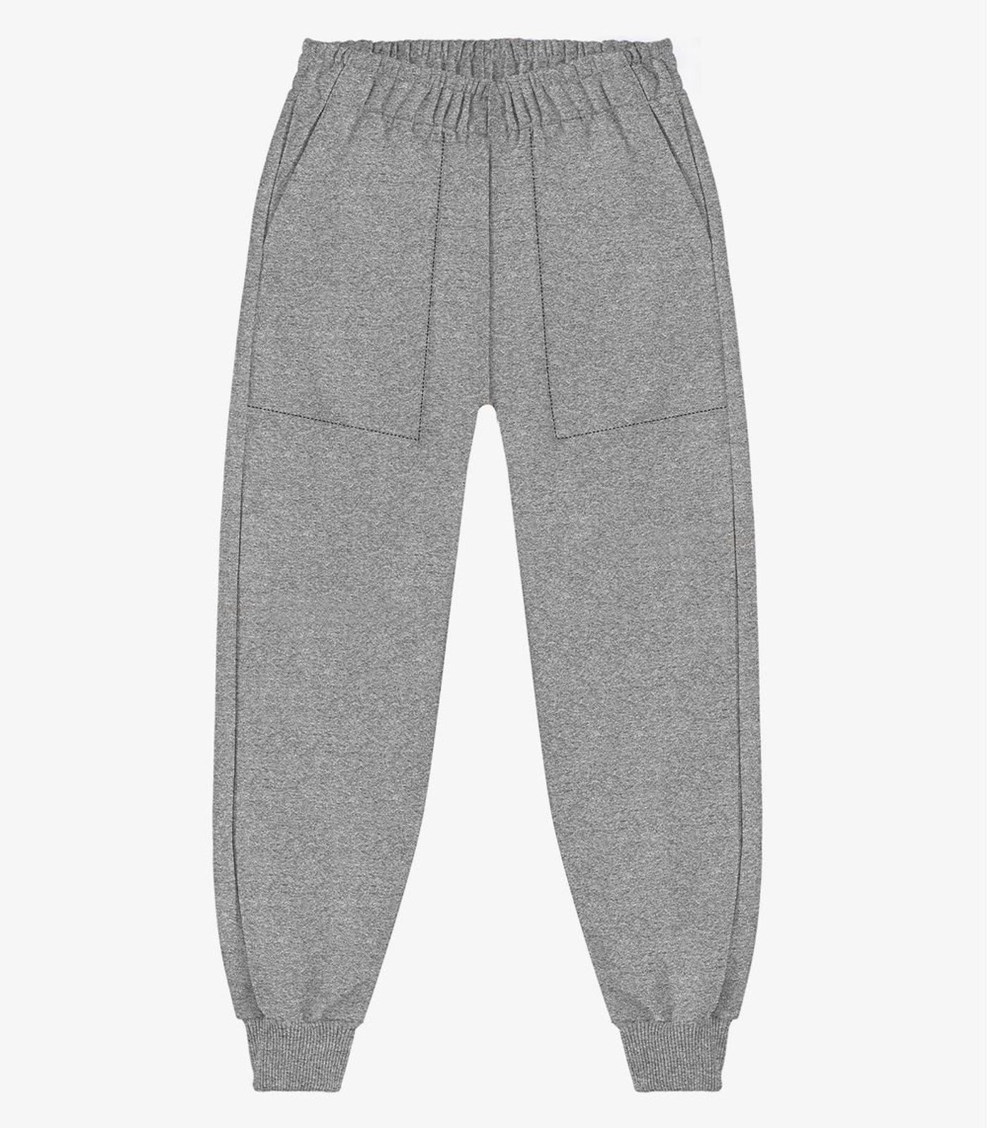 Infantil - Calça de Moletom Unissex Rovi Cinza