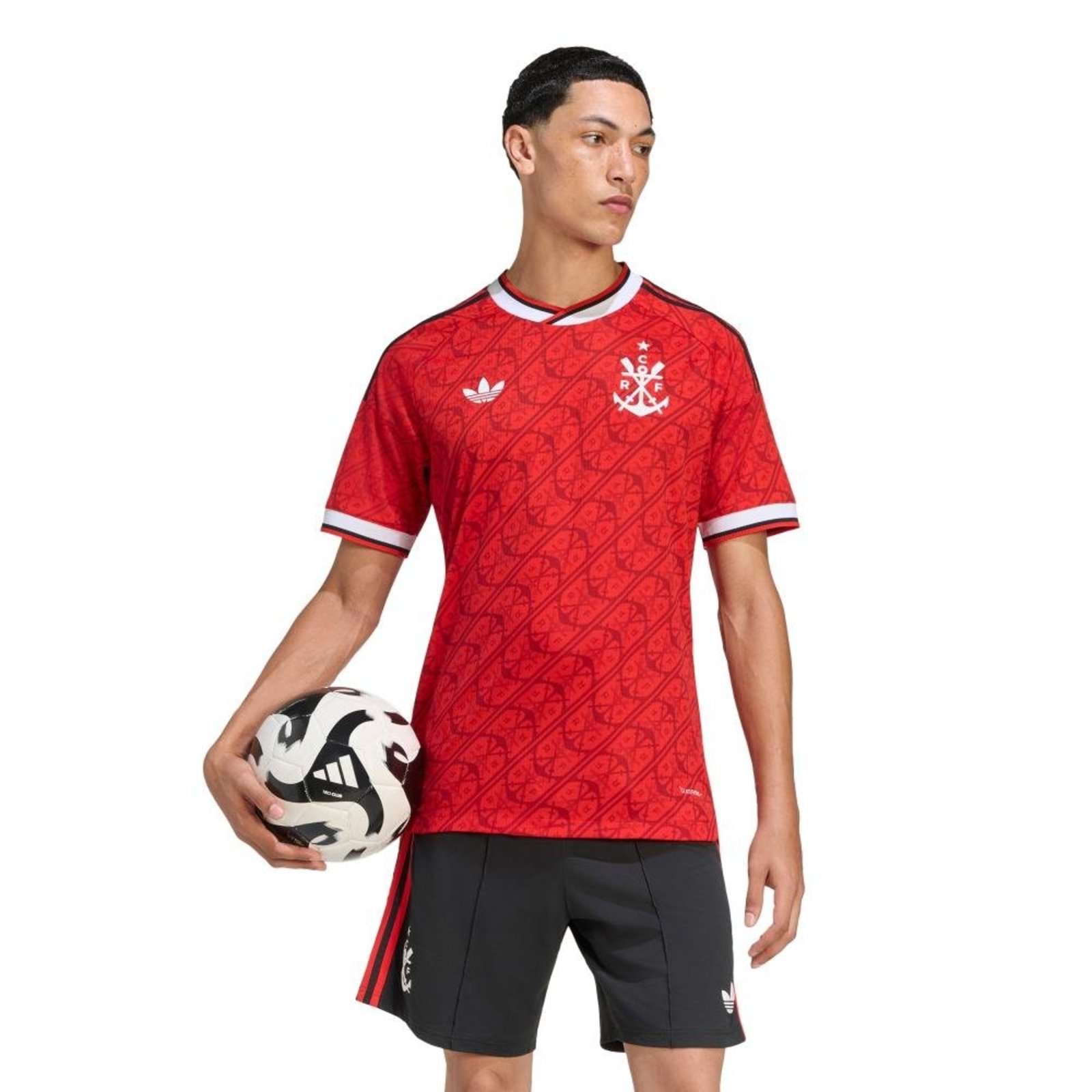 Camisa III Jogador CR Flamengo 26/27 adidas Performance Vermelho