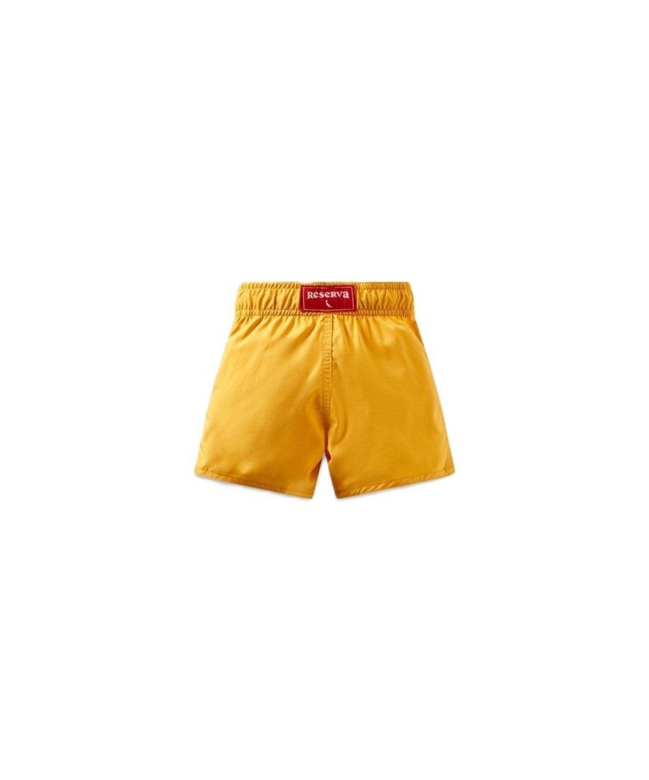 Vista 3 Infantil - Short Praia Bb Liso Reserva Mini amarelo Reserva Mini amarelo