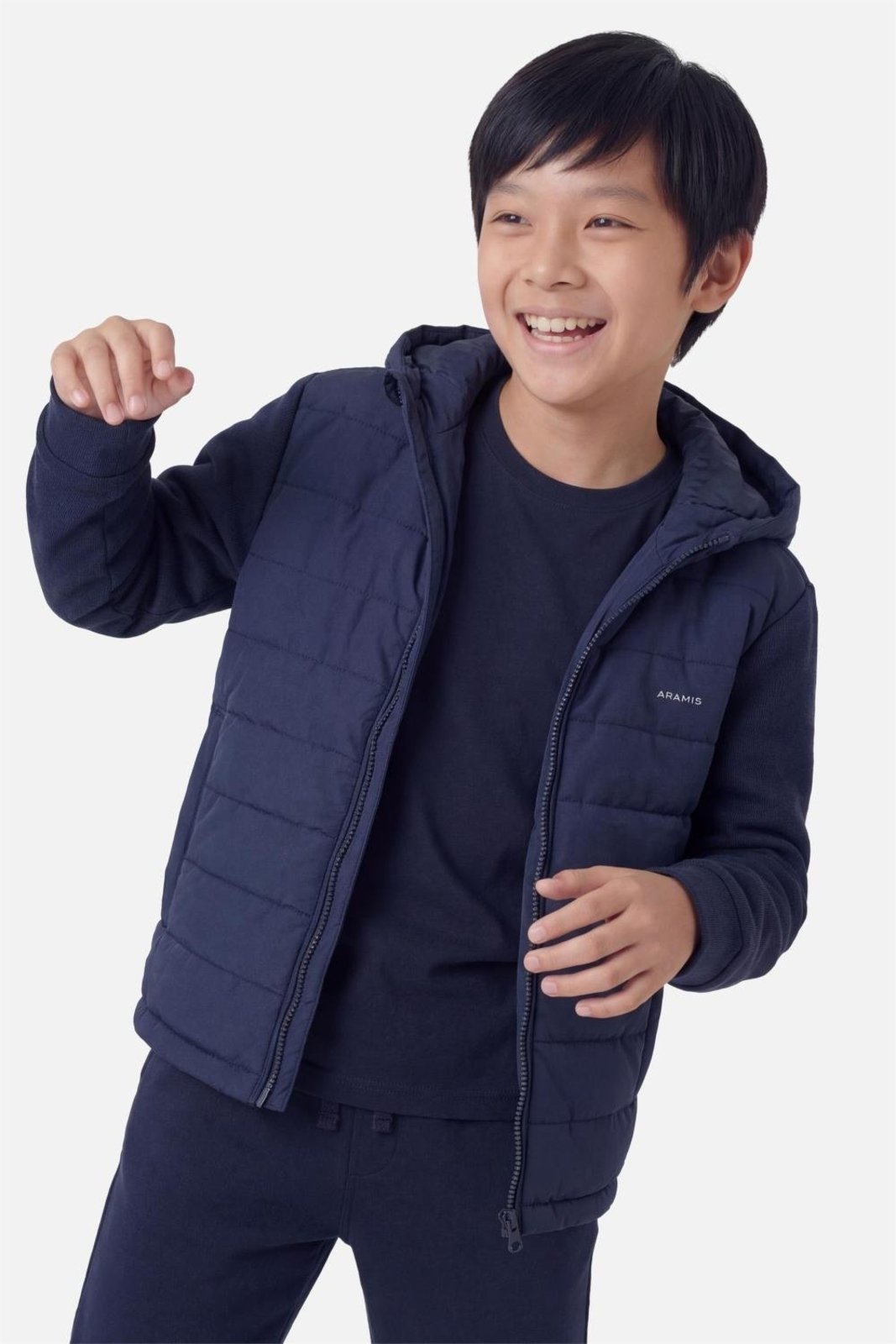 Infantil - Jaqueta Aramis Nylon Liquid Repeller Marinho
