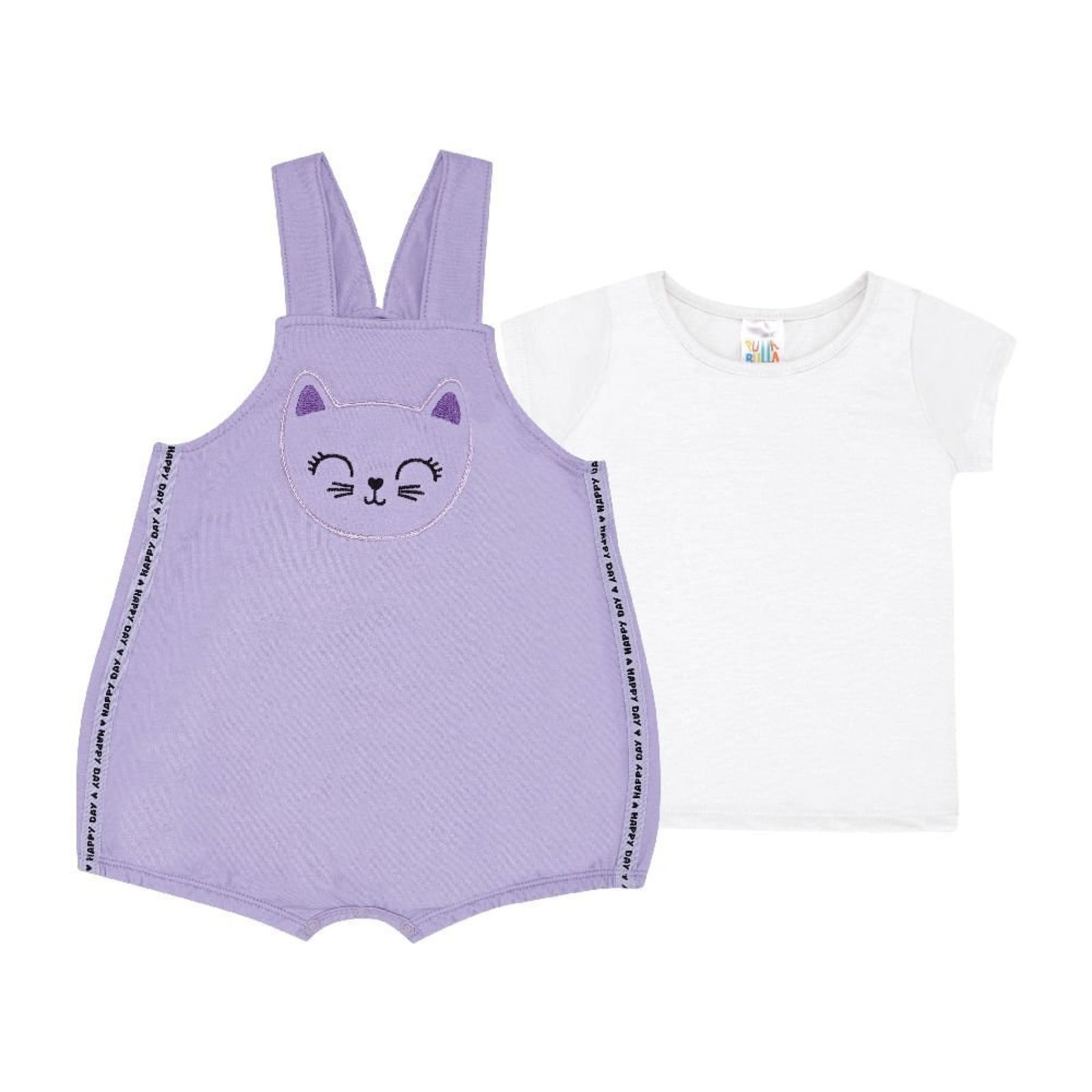 Infantil - Conjunto Menina - Lilas - 48204-472 Roxo