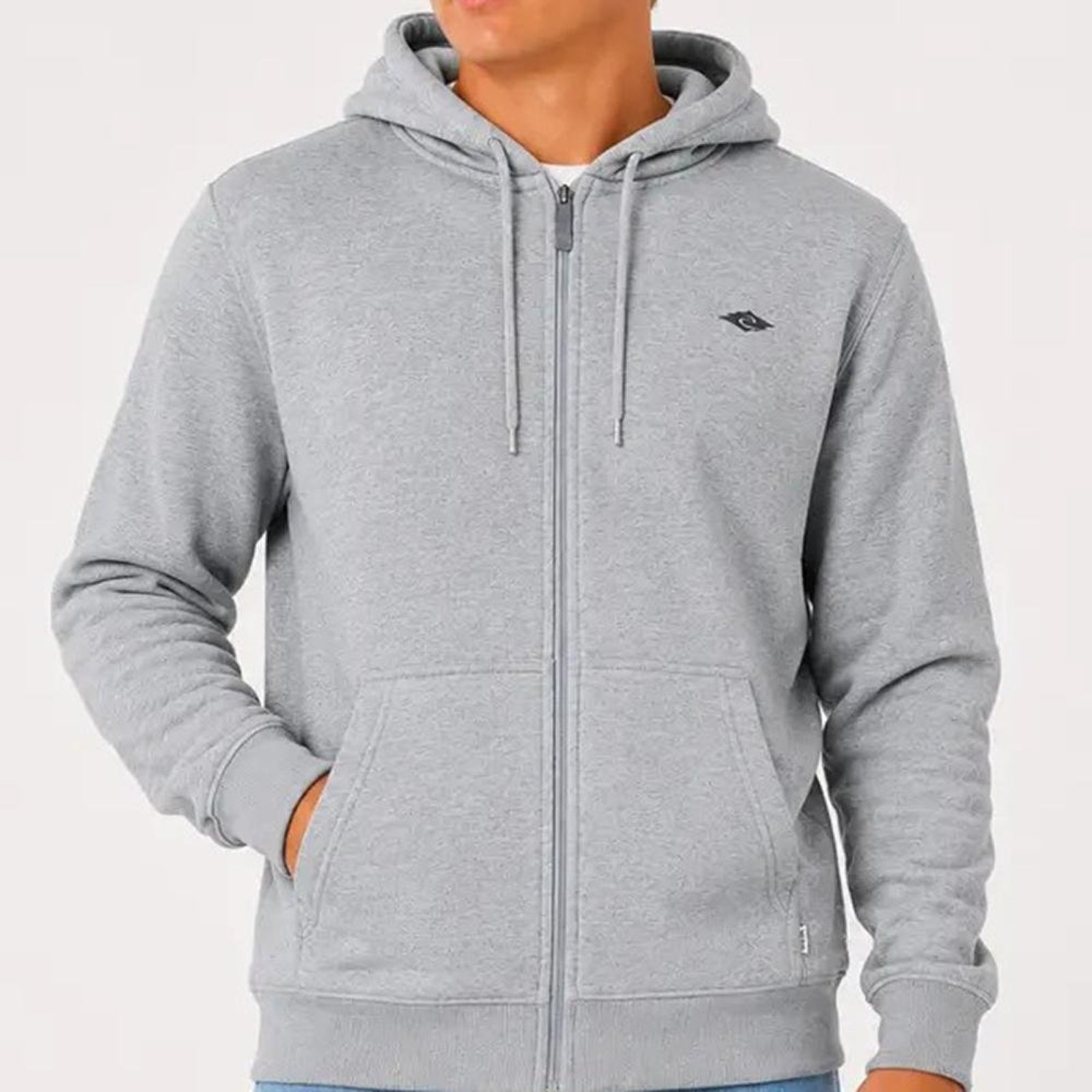 Moletom Rip Curl Aberto Classic Surf WT26 Grey Marle