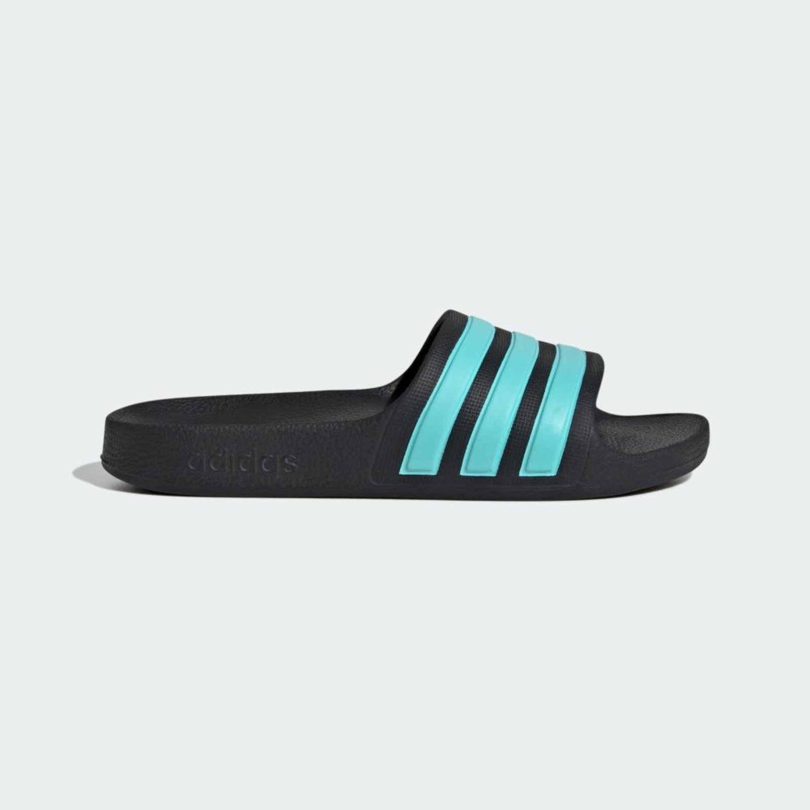 Vista 3 Infantil - Chinelo Adilette Aqua adidas Sportswear Preto preto aqua Adidas preto aqua