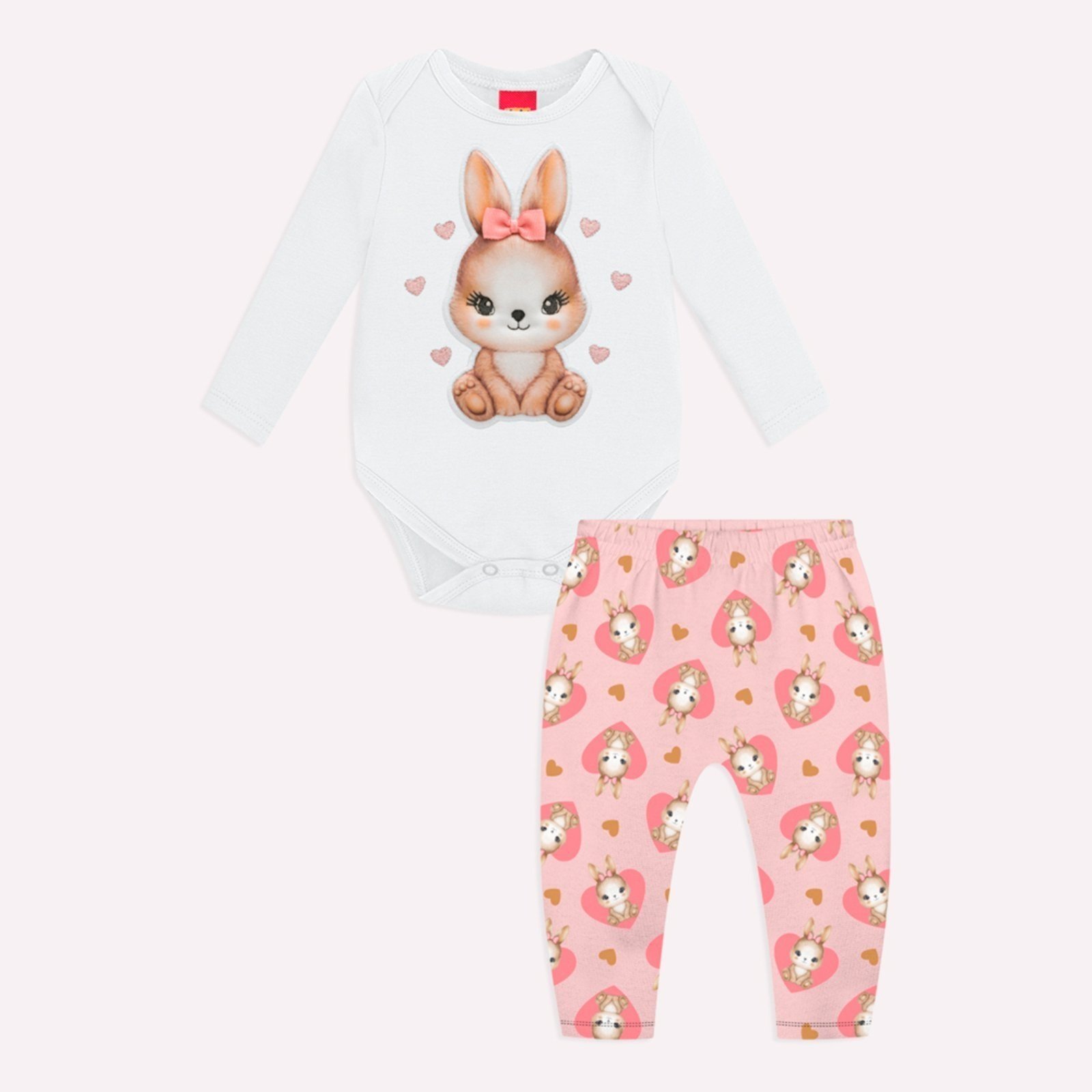Infantil - Conjunto Menina Coelinhos Kyly