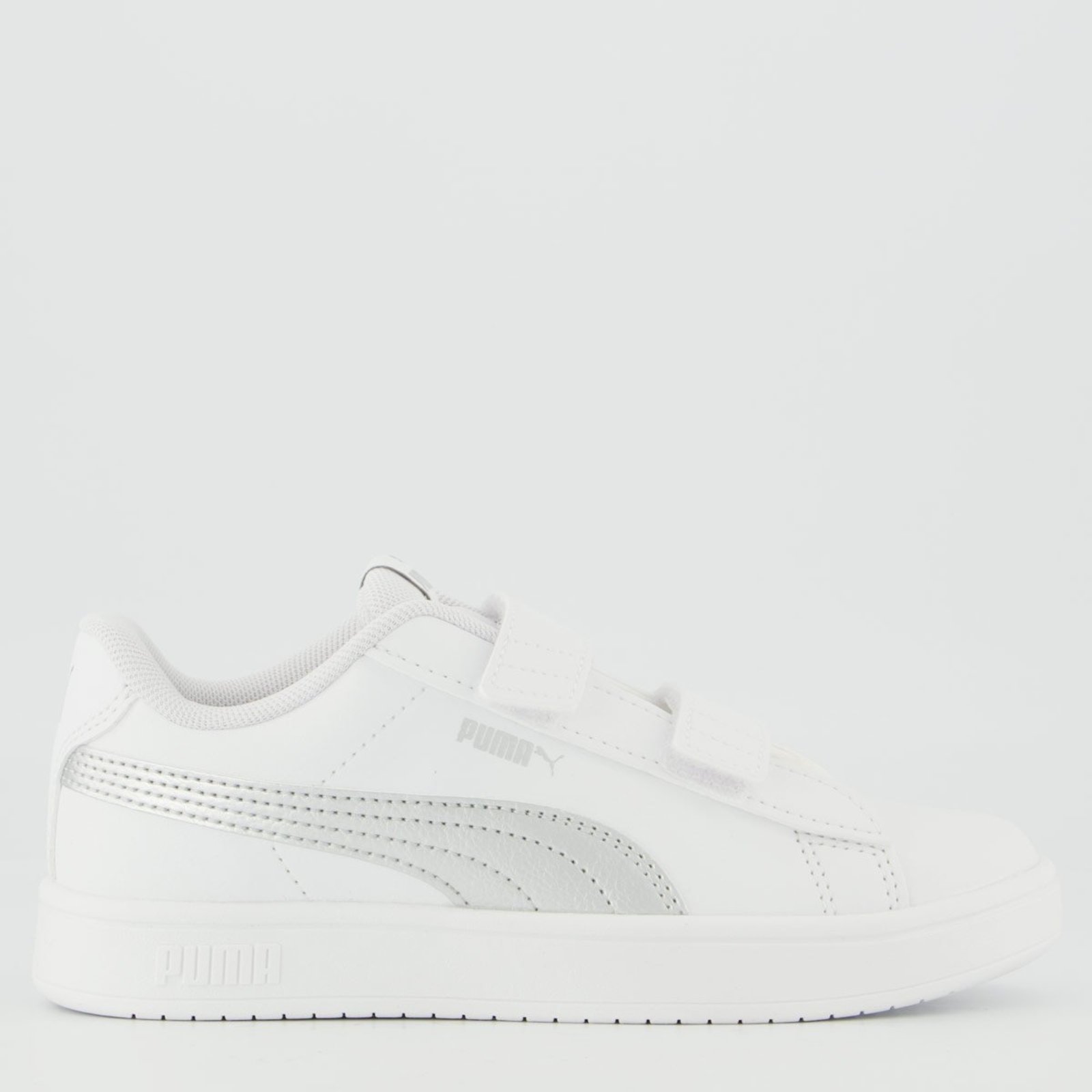 Infantil - Tênis Puma Rickie Classic V PS Branco e Cinza