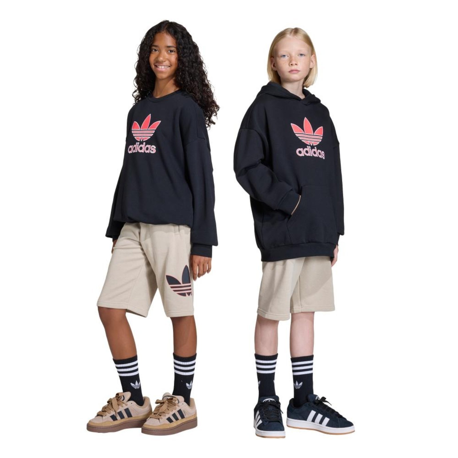 Infantil - SHORTS TREFOIL adidas Originals Bege