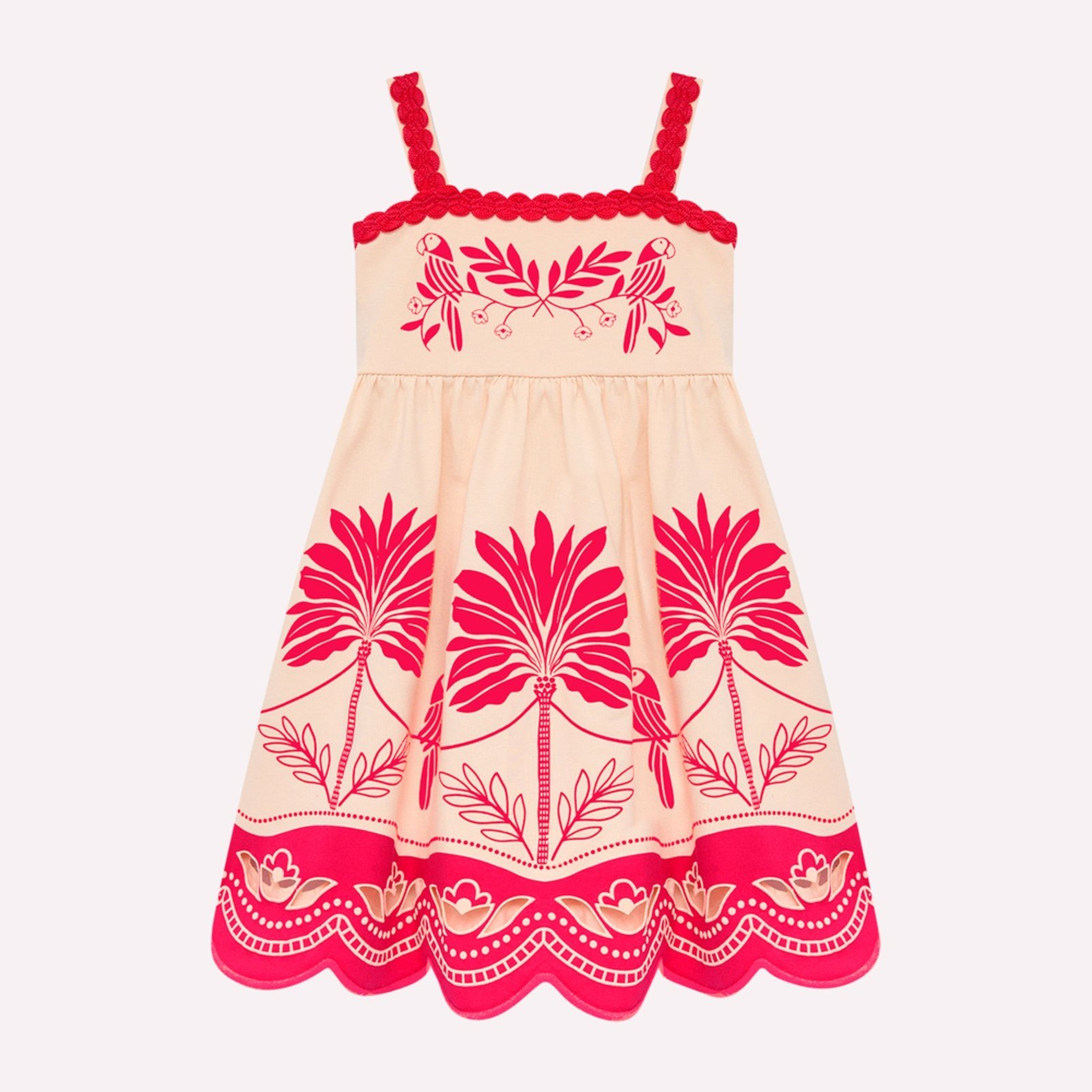Infantil – Vestido Menina em Cotton Nanai