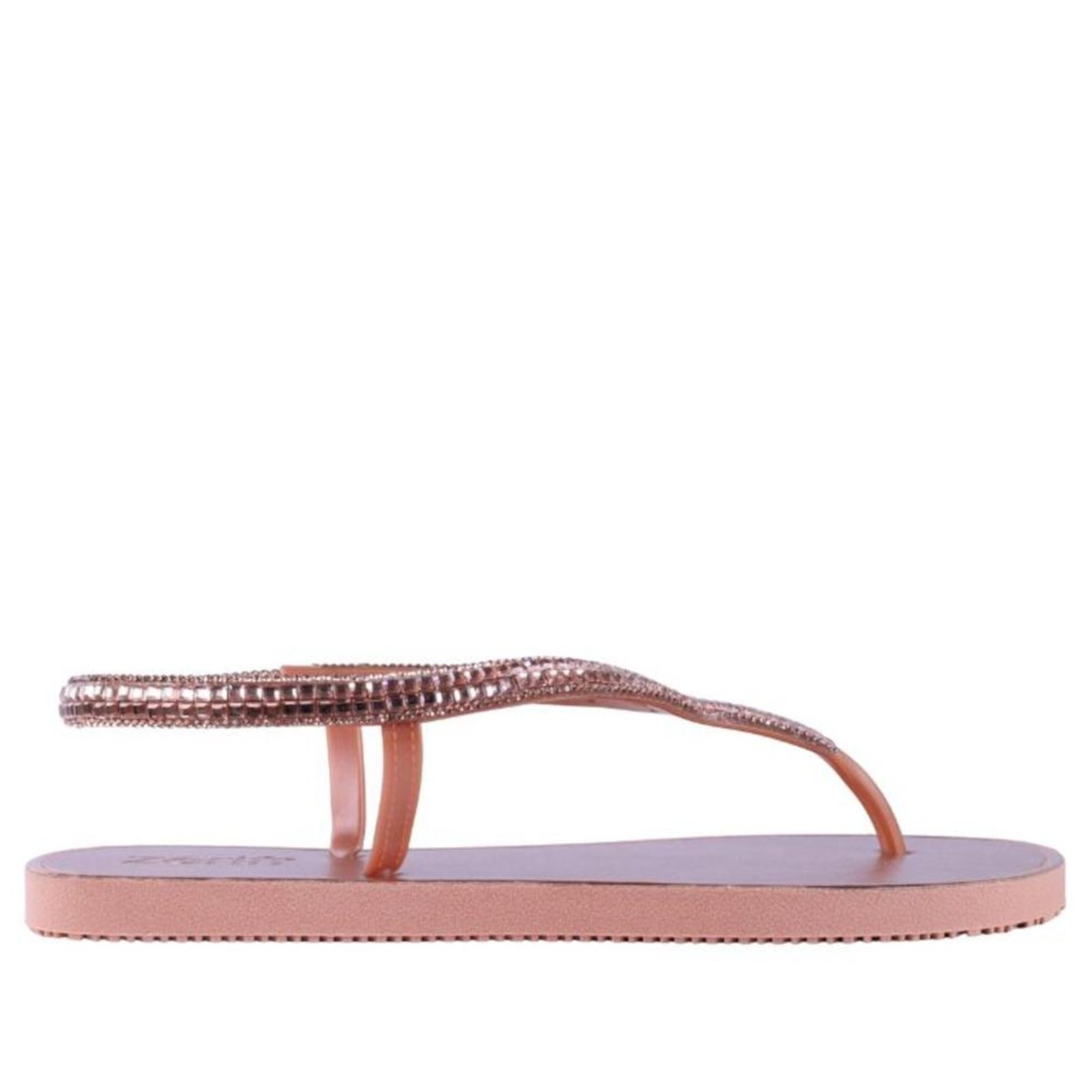 Rasteirinha Feminina Zariff Sd2402 Cobre Incolor