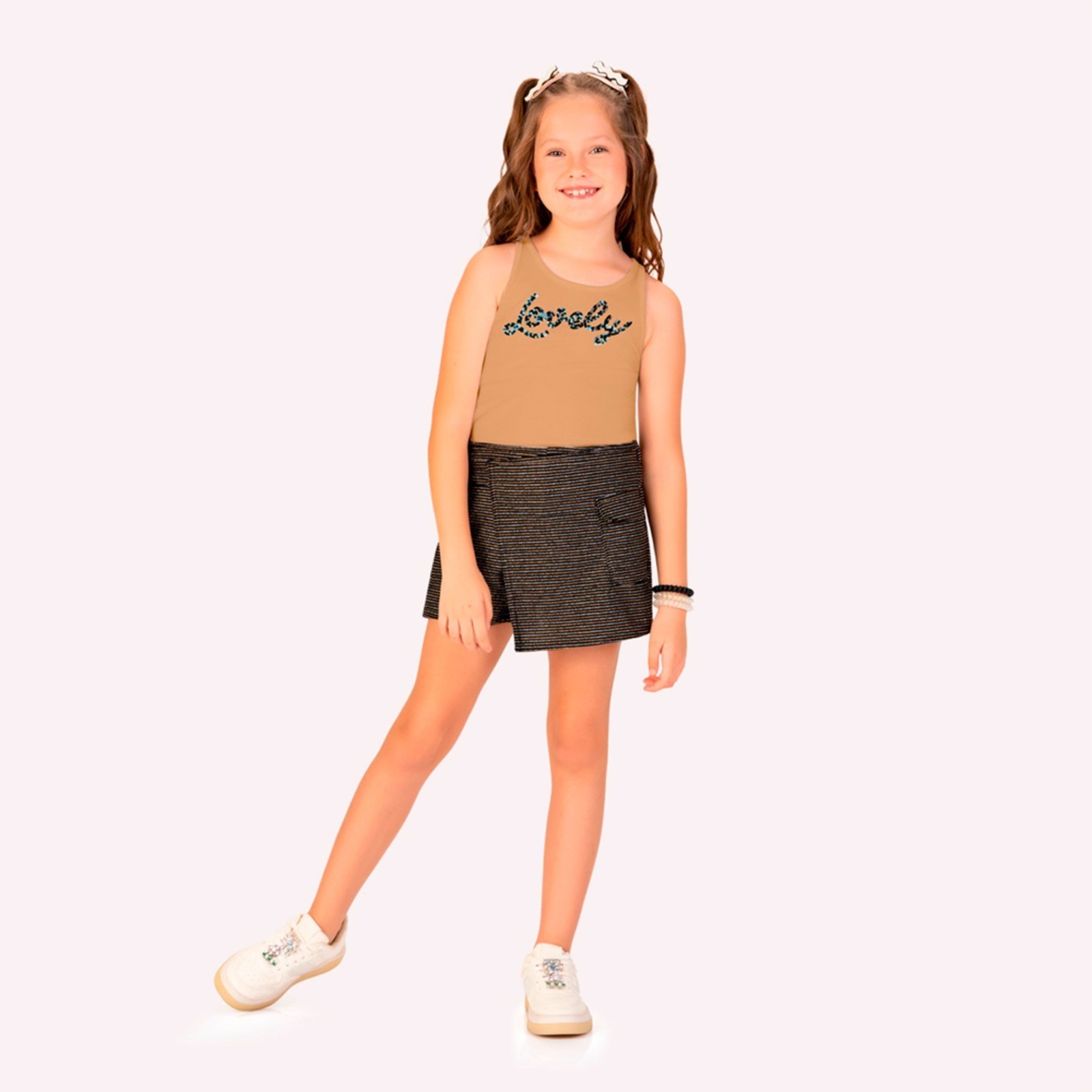 Infantil – Conjunto Menina Bordado Kyly