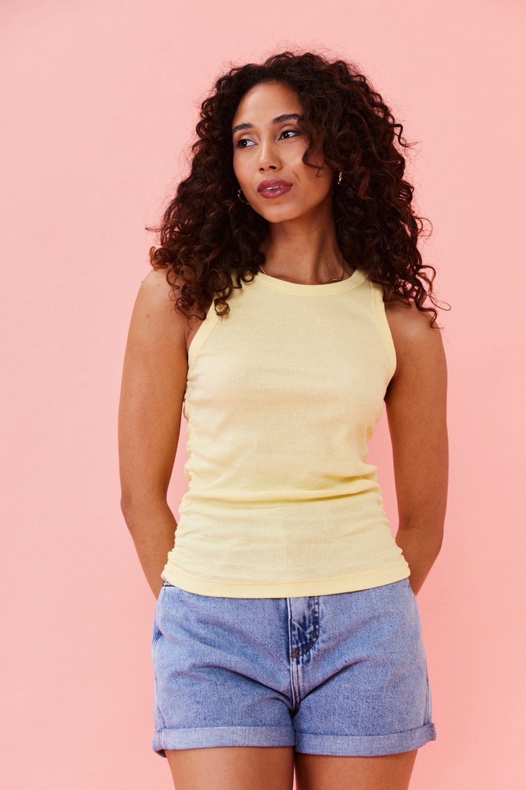 Regata In Love Canelada Amarelo