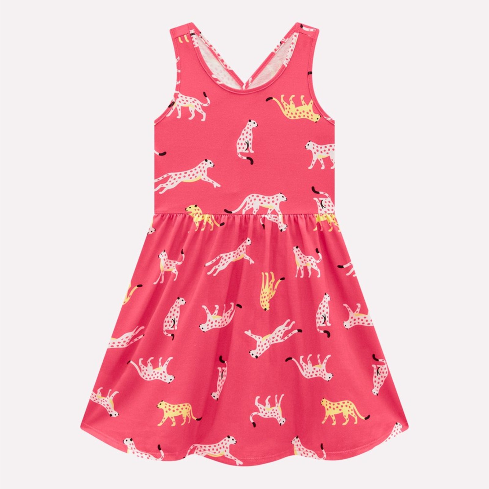 Infantil - Vestido Menina em Algodão Kyly