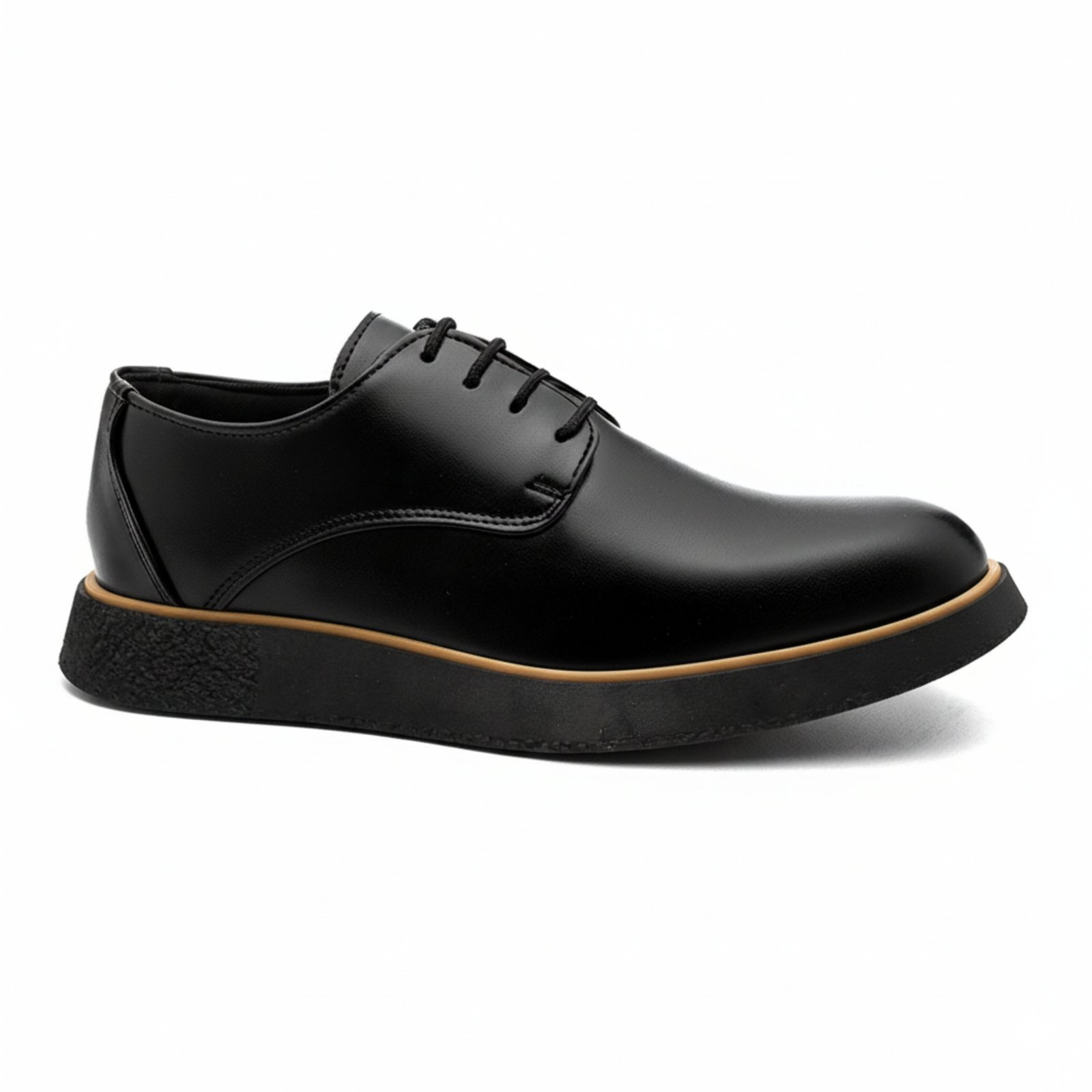 Sapato Masculino Casual Derby New Crepe Premium