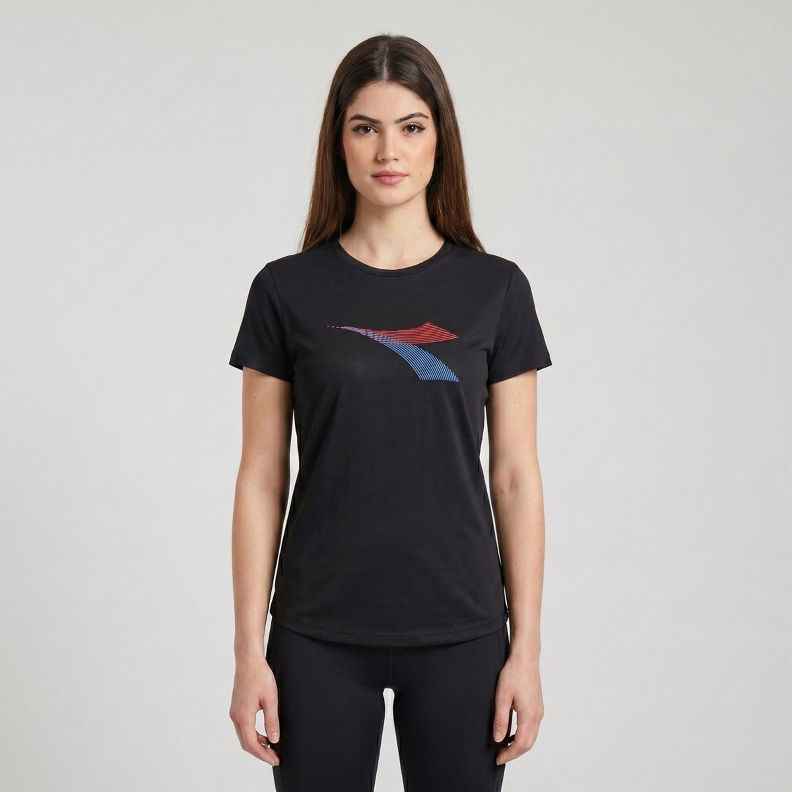 Camiseta Diadora CL Feminina Preta