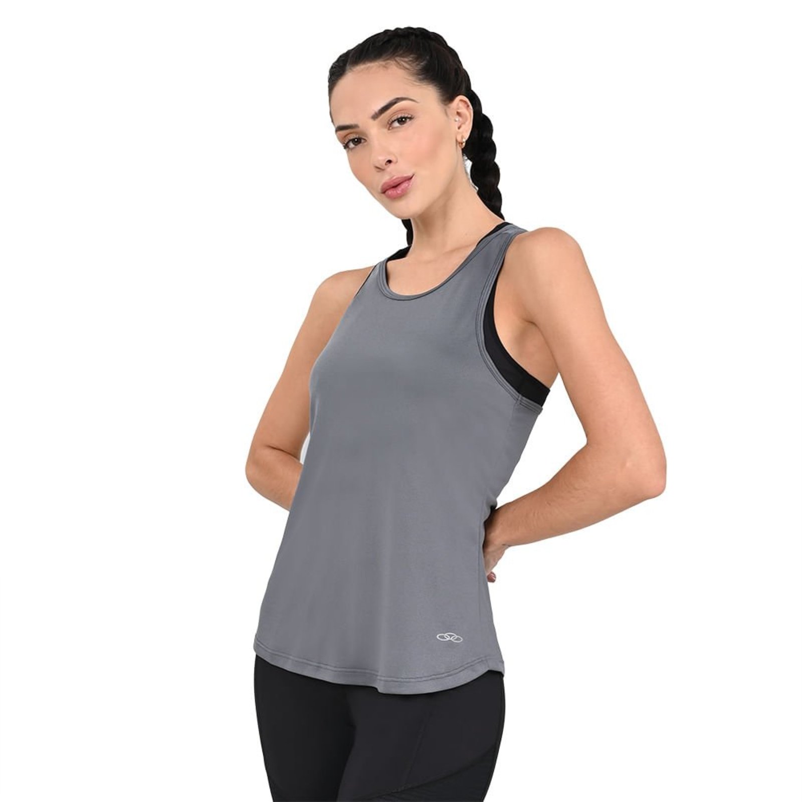 Regata Runner Basic 1.0 Olympikus Feminina M Cinza