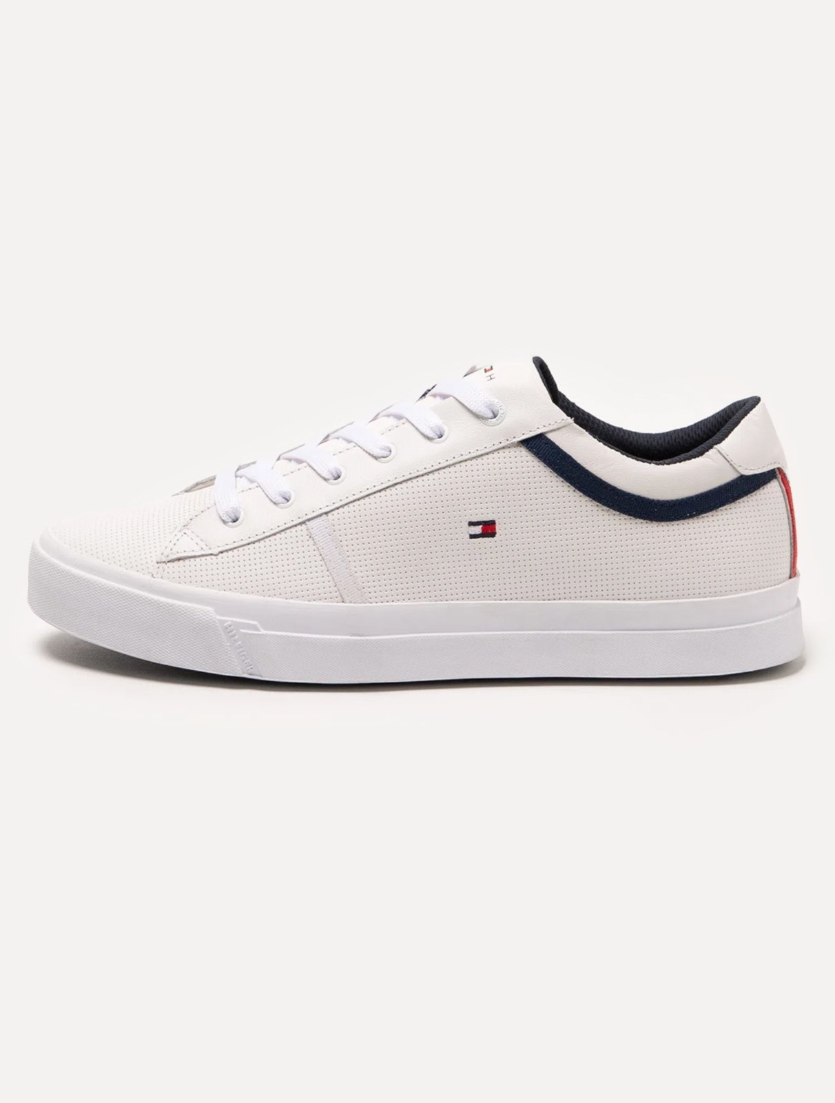 Tênis Tommy Hilfiger Masculino Jay 13A Iconic Puched Branco