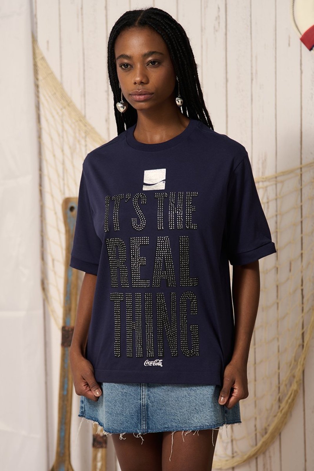 Camiseta Oversized Coca- Cola