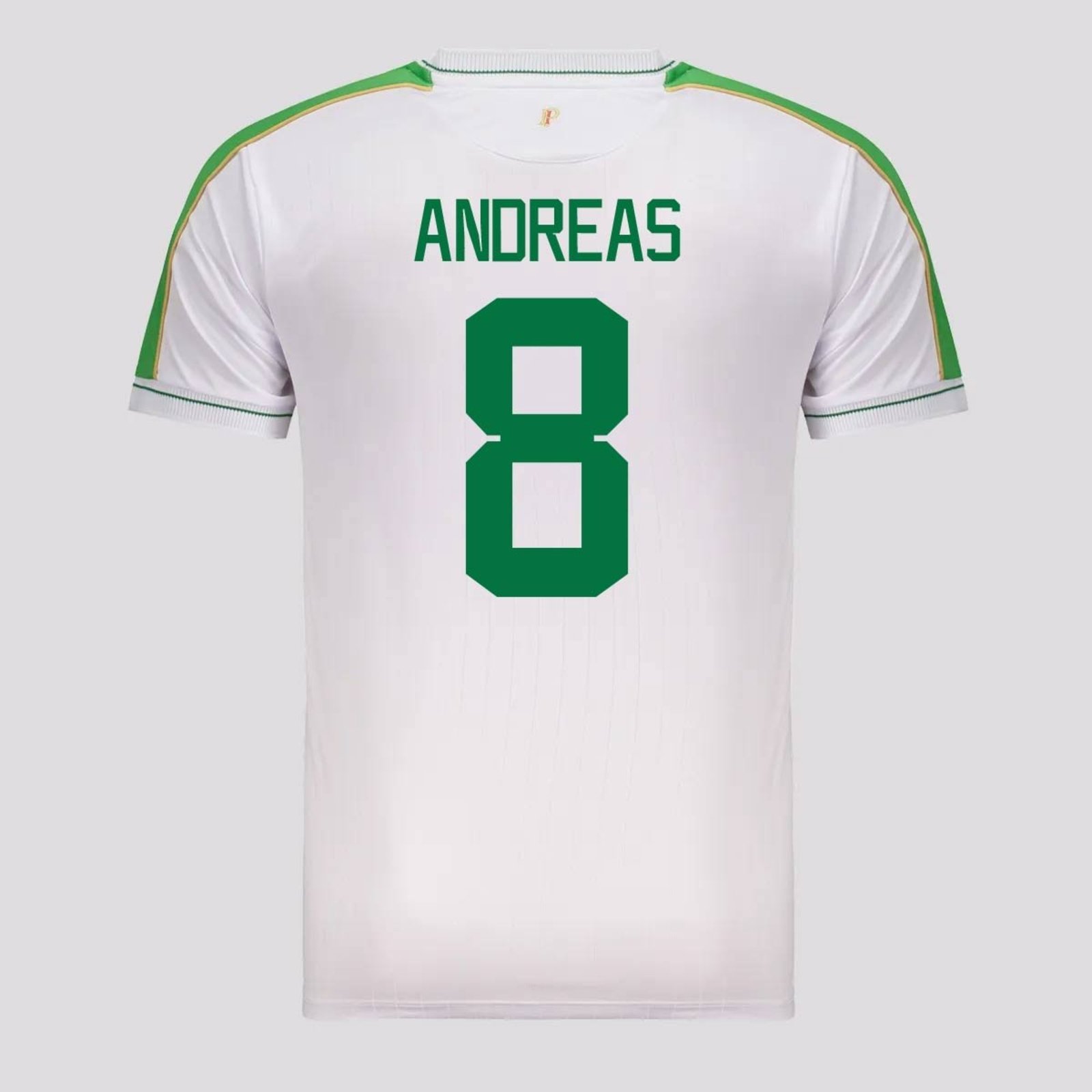 Camisa Palmeiras Ultra I Branca e Verde 8 Andreas Pereira