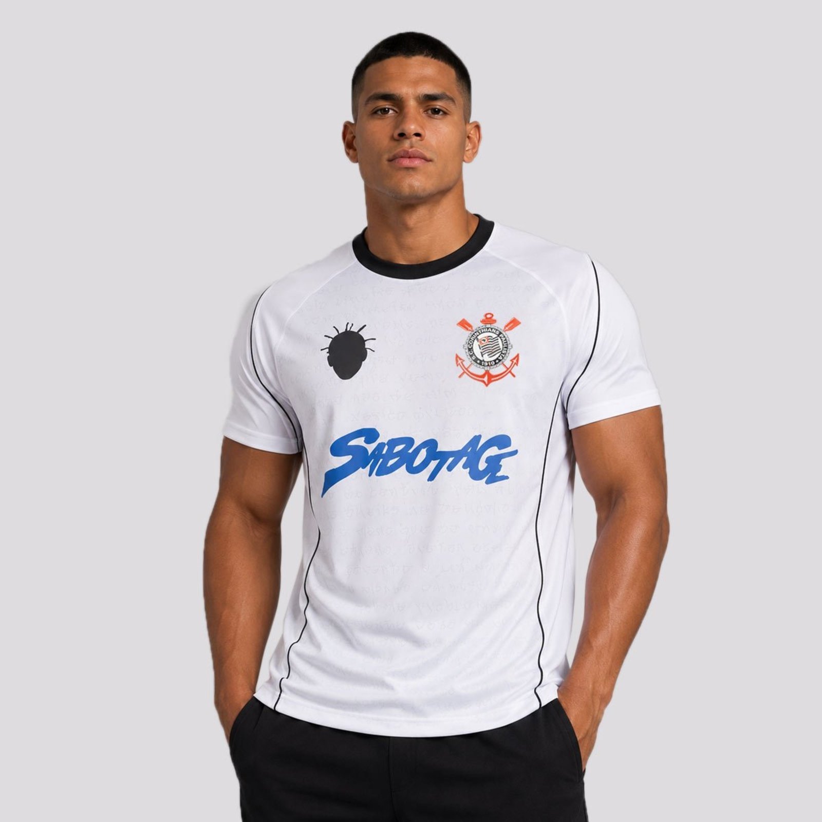 Camisa Corinthians X Sabotage Esportiva Branca