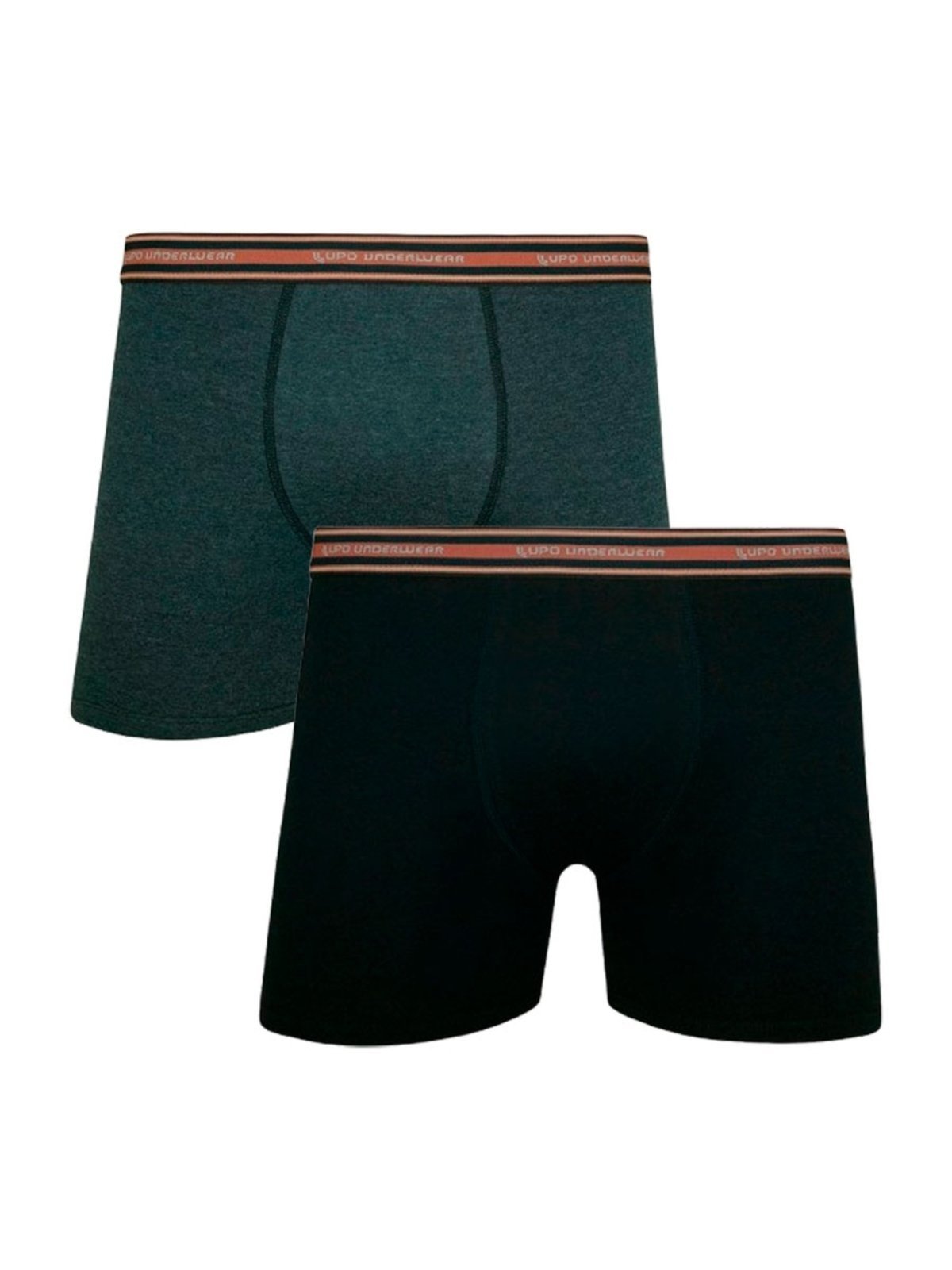 Kit com 2 Cuecas Boxer Lupo 523-088
