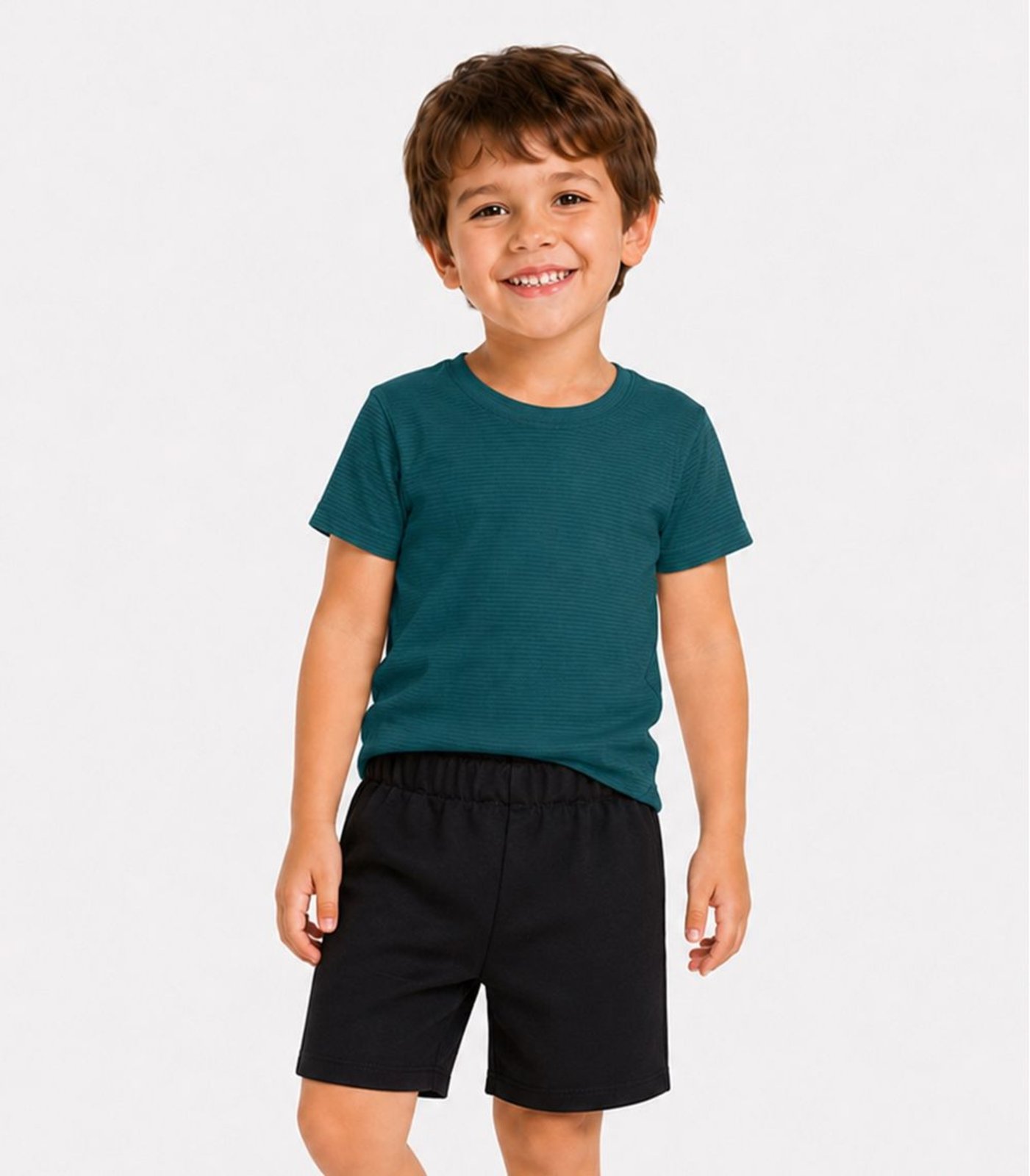 Infantil - Conjunto Camiseta Com Bermuda Select Verde