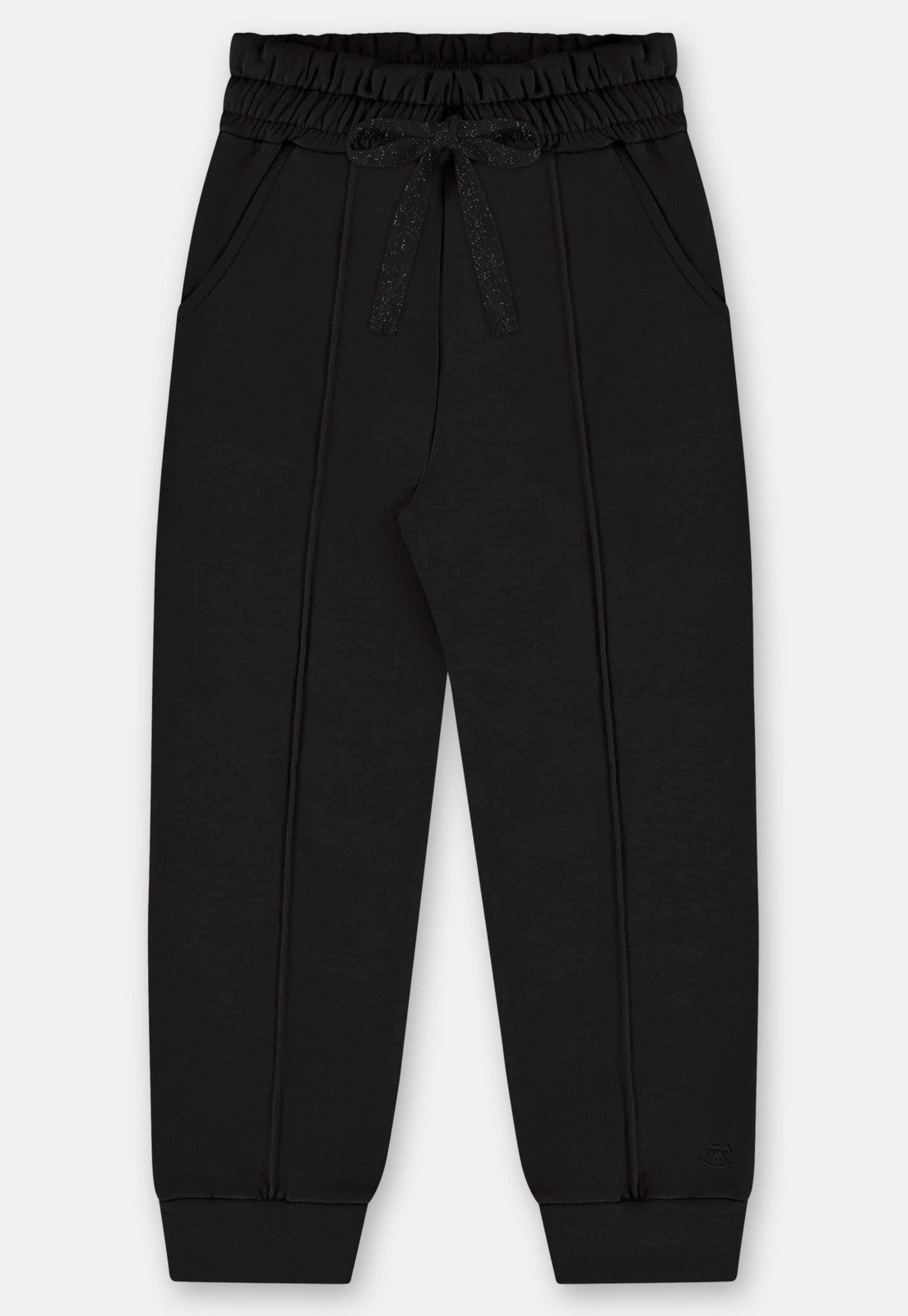 Infantil – Calça Feminina em Molecotton Básico Up Baby Preto