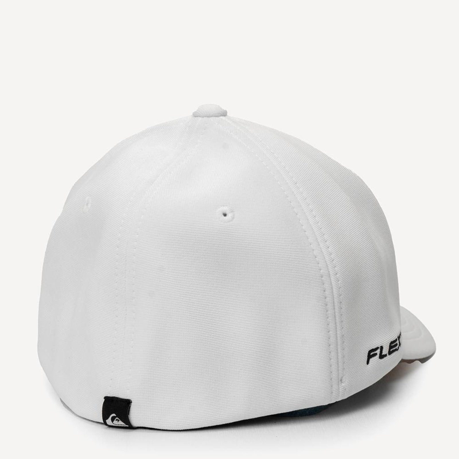 Boné Quiksilver Aba Curva Domed Logo Checker SM26 Branco