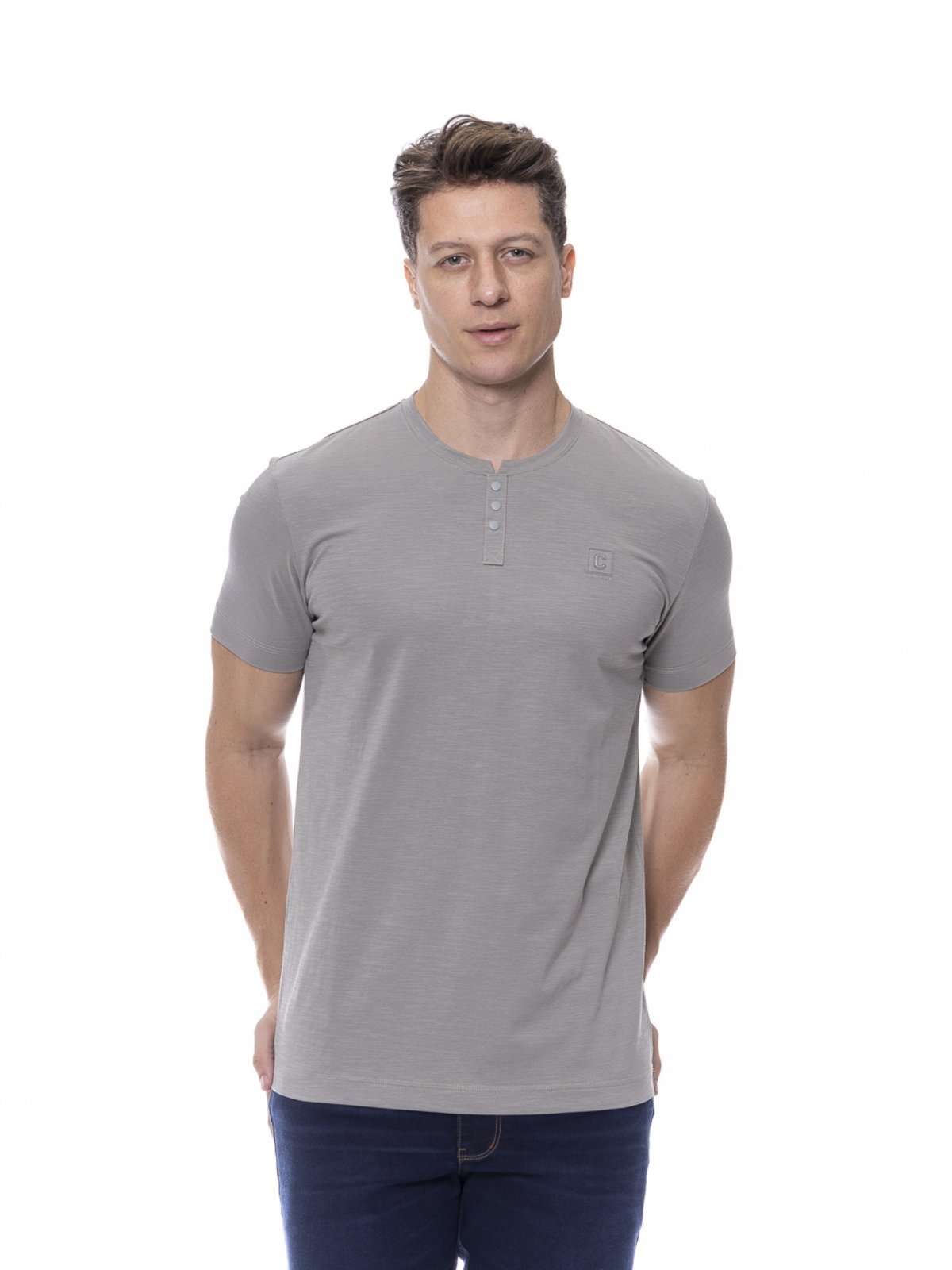 Camiseta Masculina Algodão Premium Manga Curta Crocker – 50548