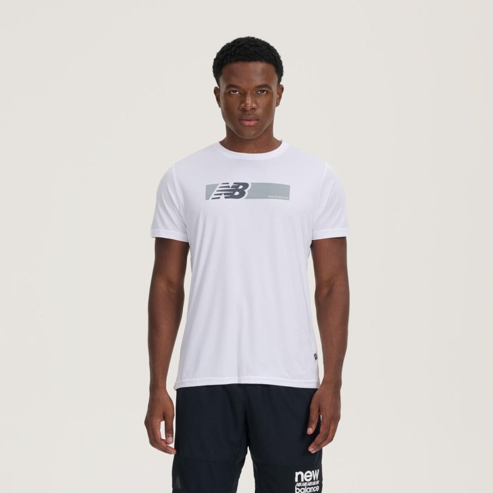 Vista 2 Camiseta Box Performance Masculina New Balance incolor New Balance incolor