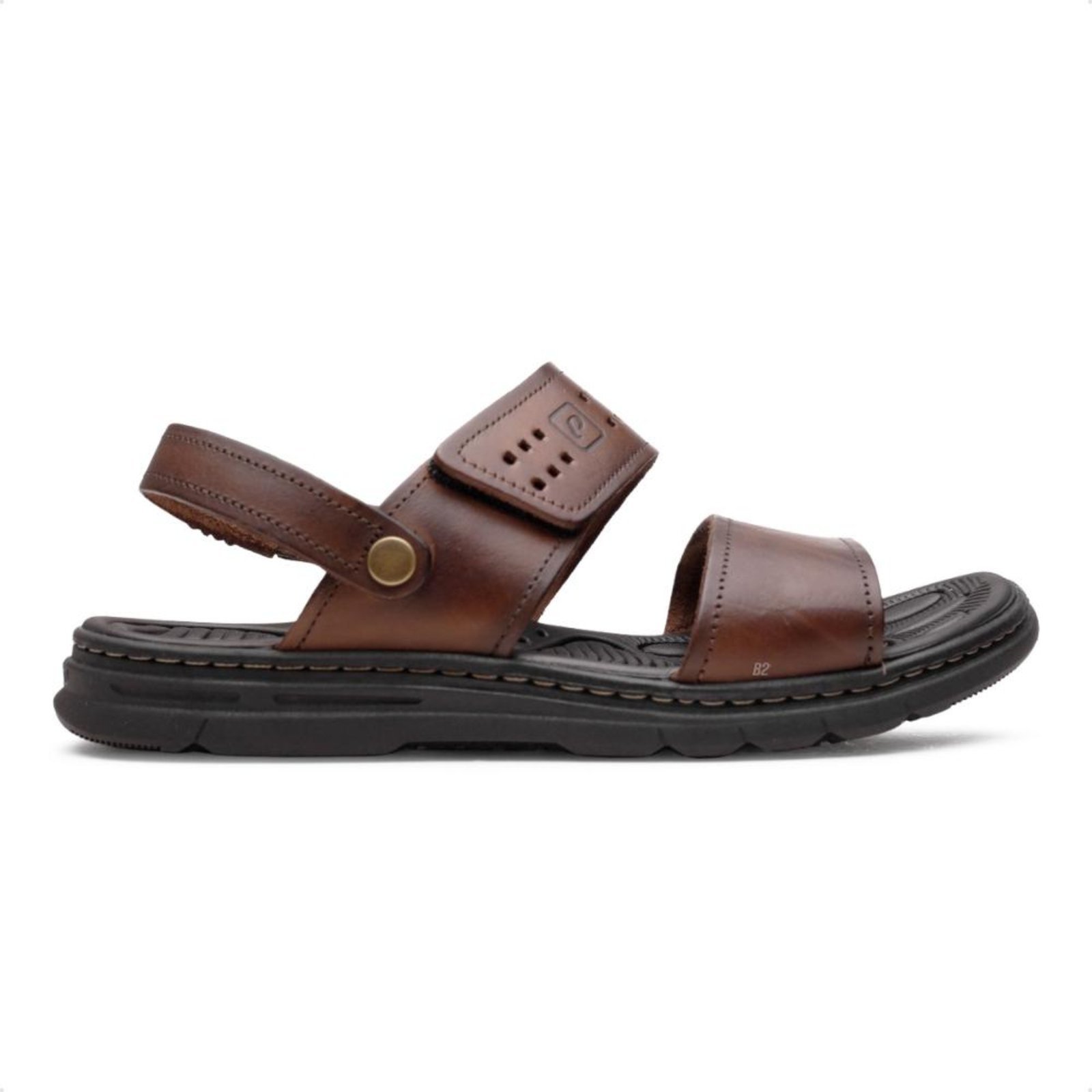Sandália Pegada Wave Masculina Marrom