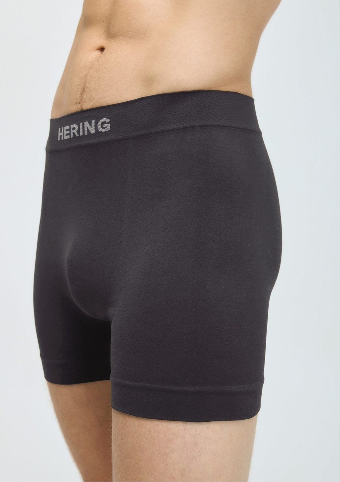 Vista 3 Cueca Boxer Masculina Sem Costura HERING INTIMATES grafite HERING INTIMATES grafite