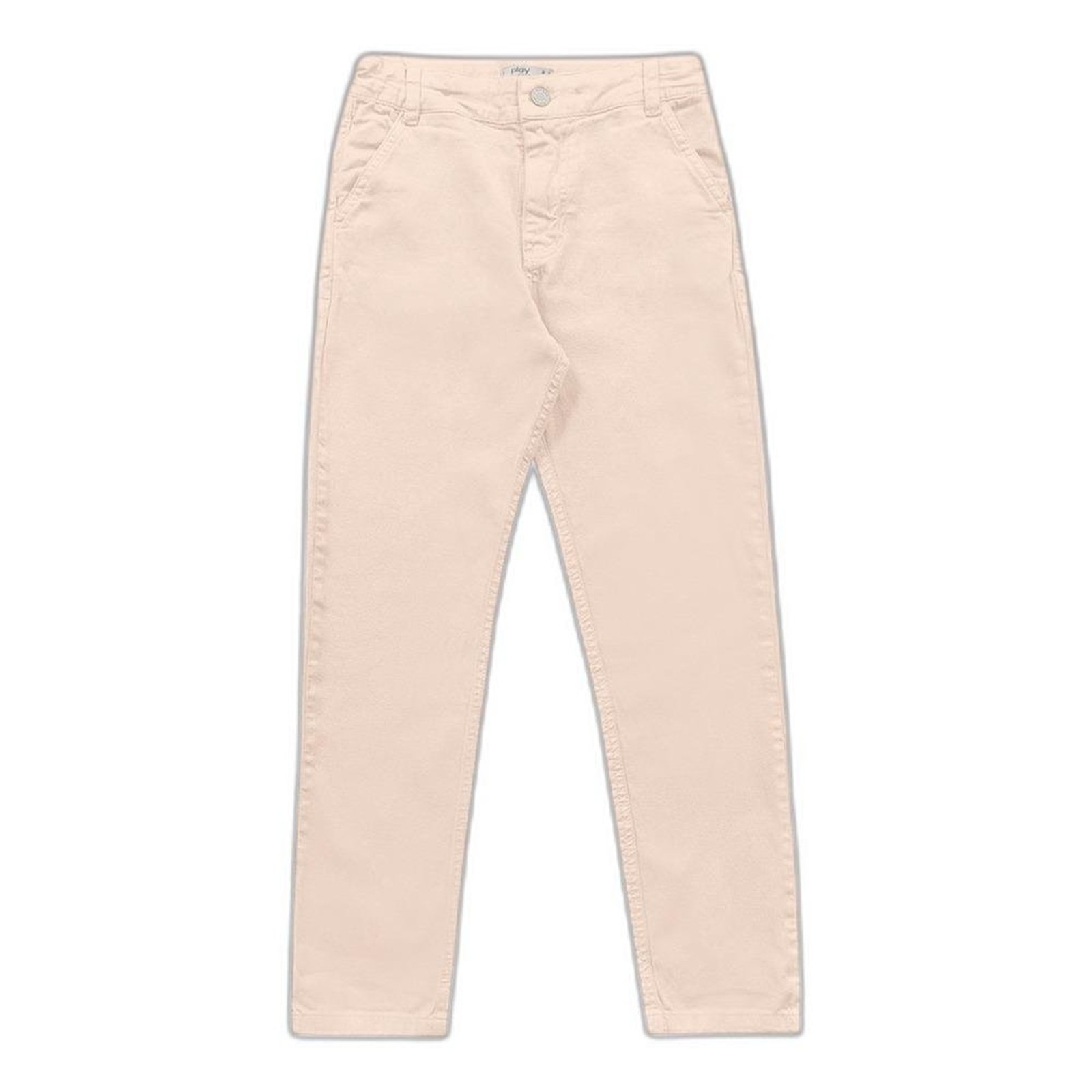 Infantil - Calça Menina Sarja Creme Fakini 10 Azul
