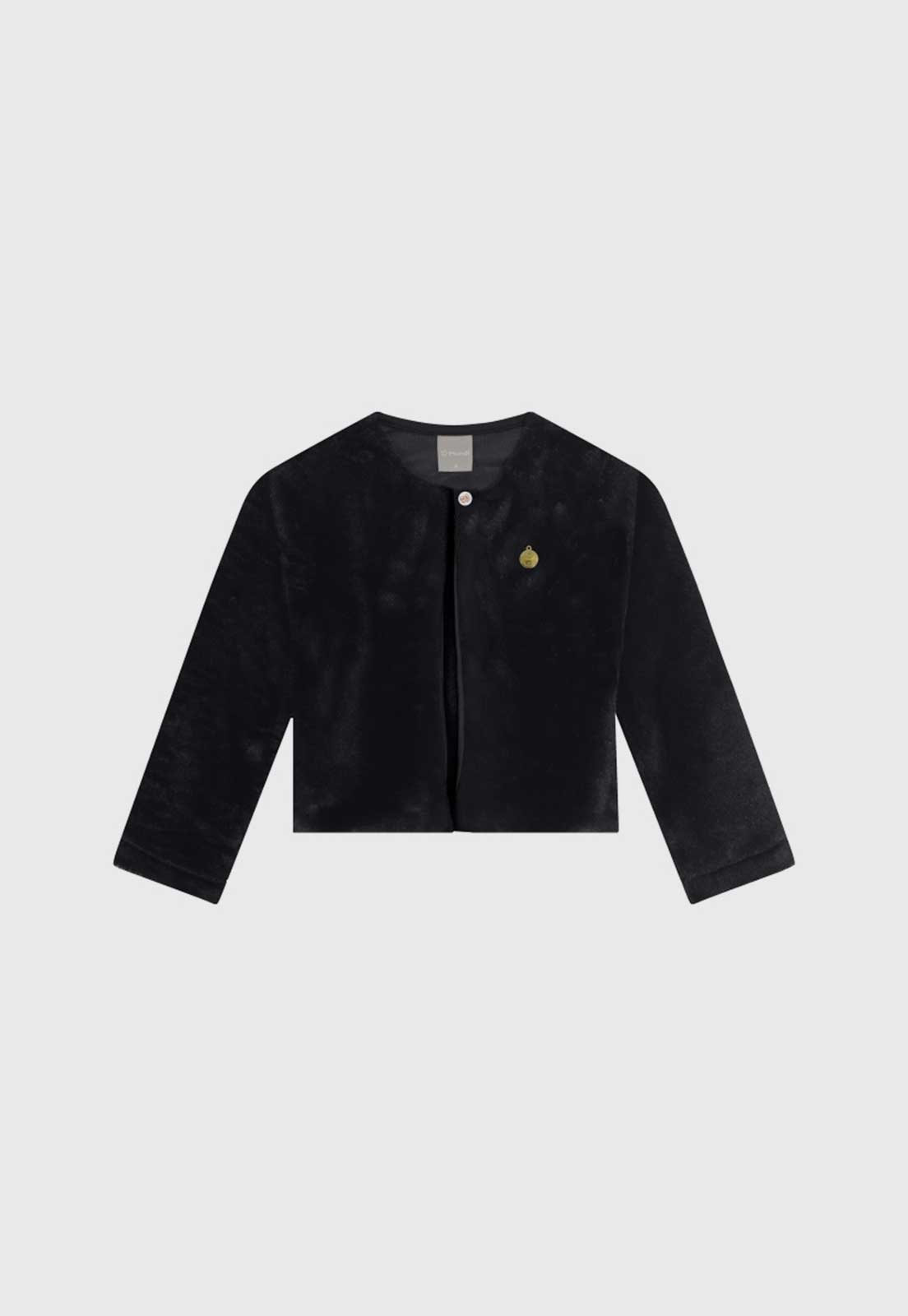 Infantil – Casaco Brandili Mundi Logo Preto