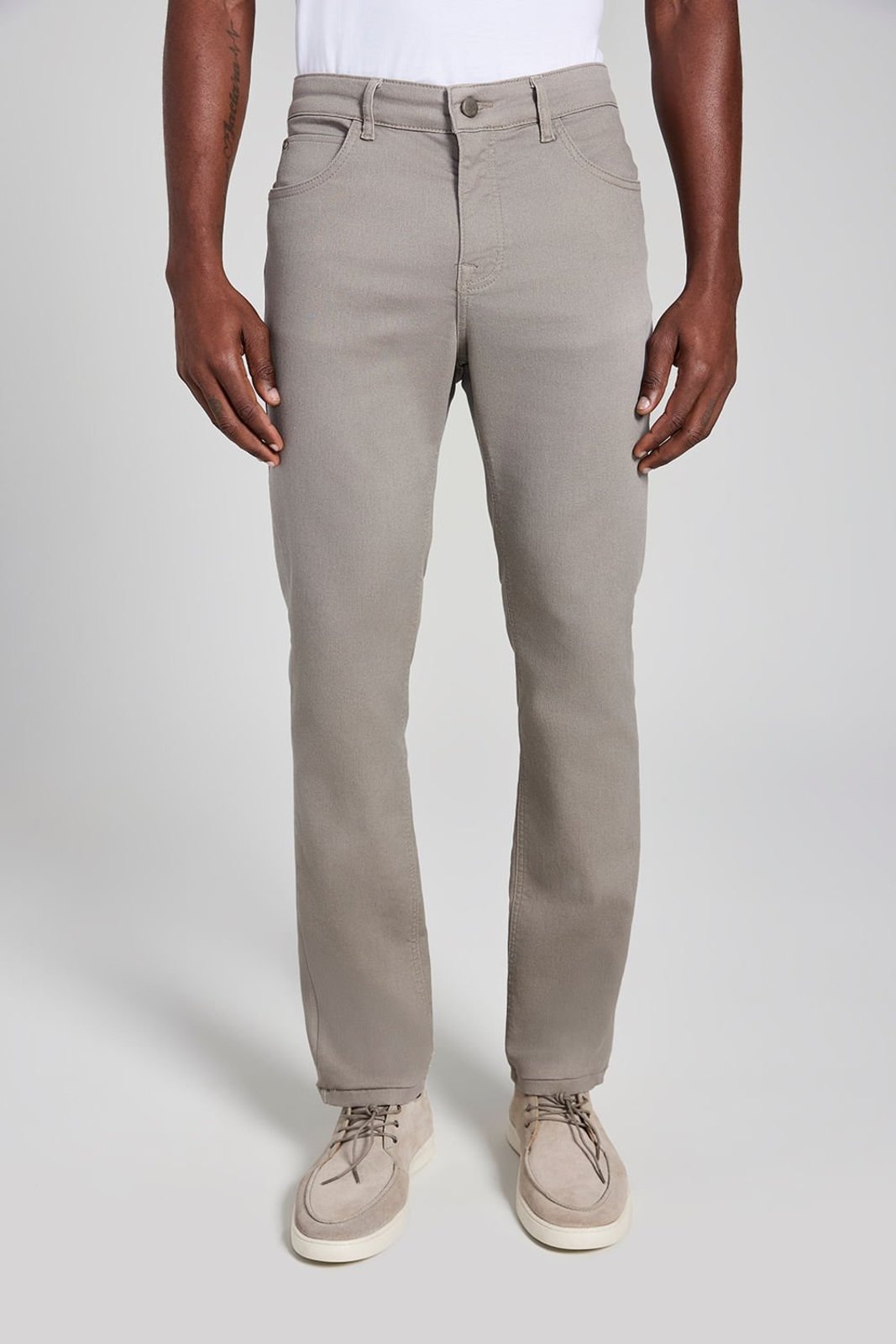 HIGHSTIL Calça Sarja Slim Fit - Cinza