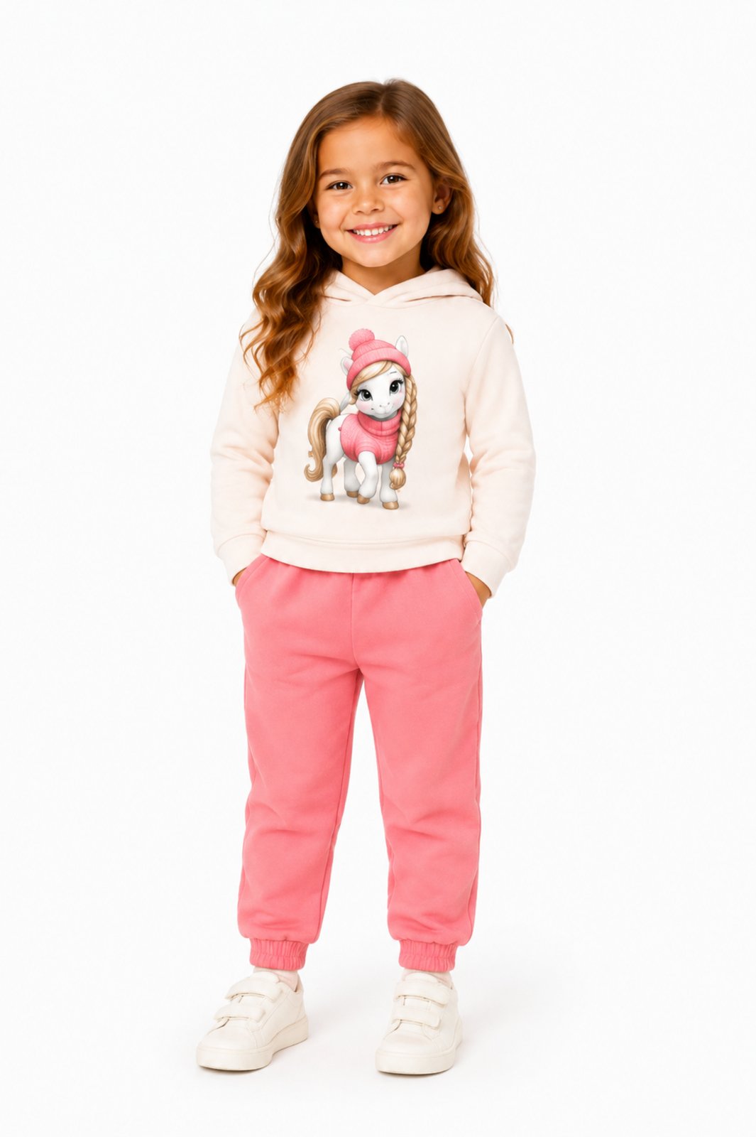 Infantil - Conjunto D Bell Outlet Fashion Unicórnio Rosa
