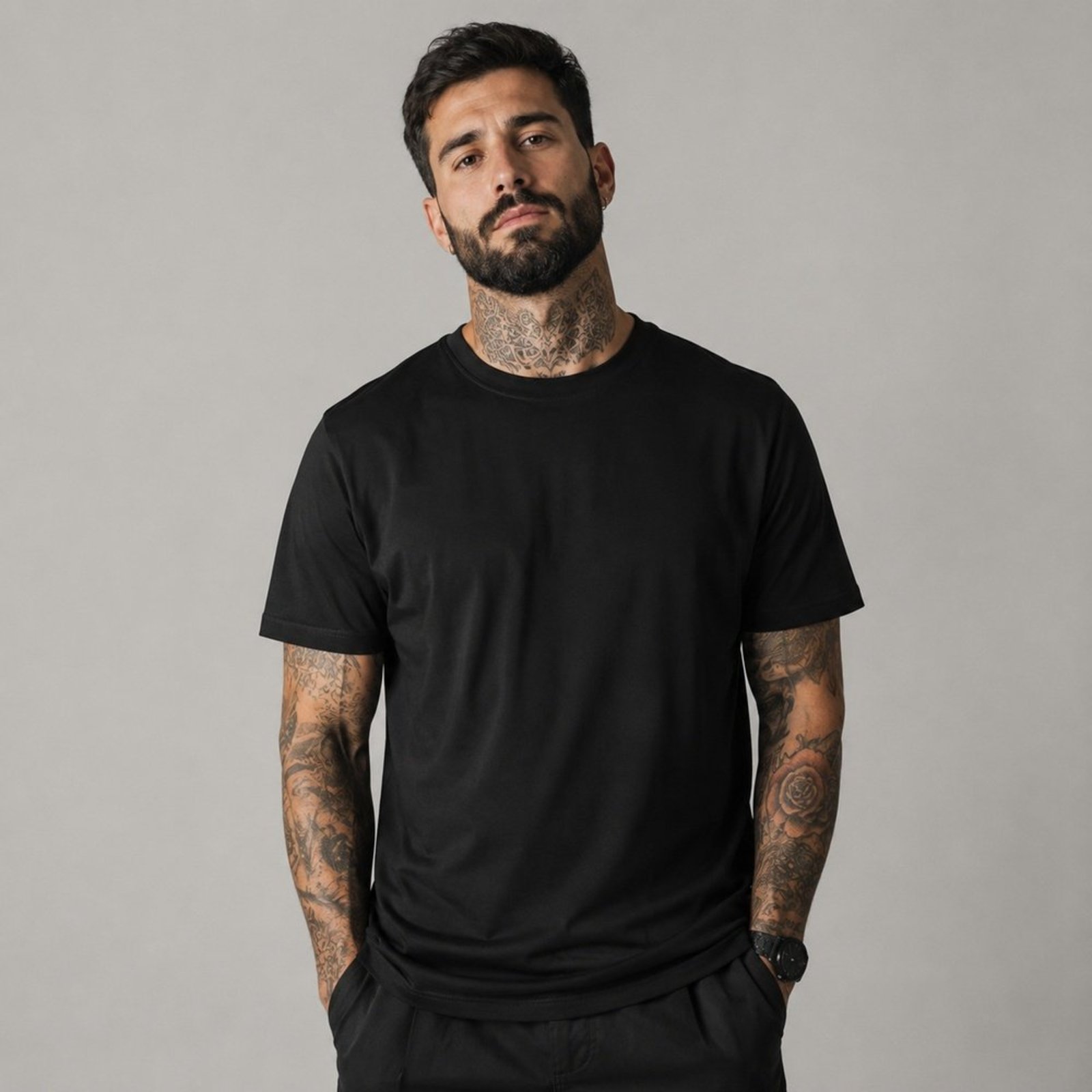 Camiseta Permanente Pima Touch Rock&Soda PRETO